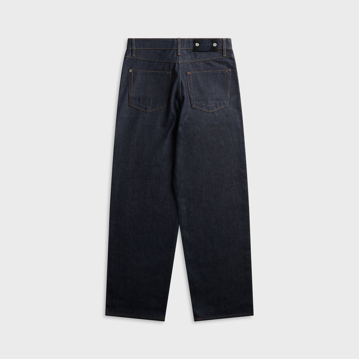 Stone Island Indigo Denim-Raw Loose-fit Jean - Blue Raw