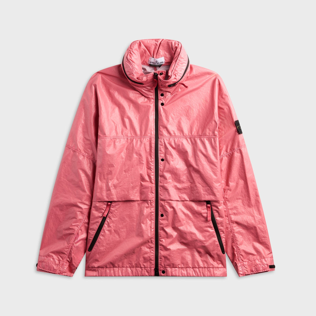 Stone Island Light Nylon 3L-TC Hooded Jacket - Geranium