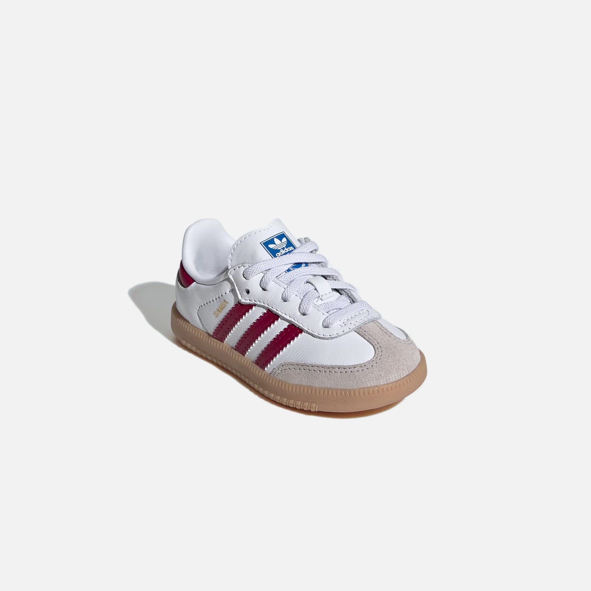adidas TD Samba OG - White / Collegiate Burgundy