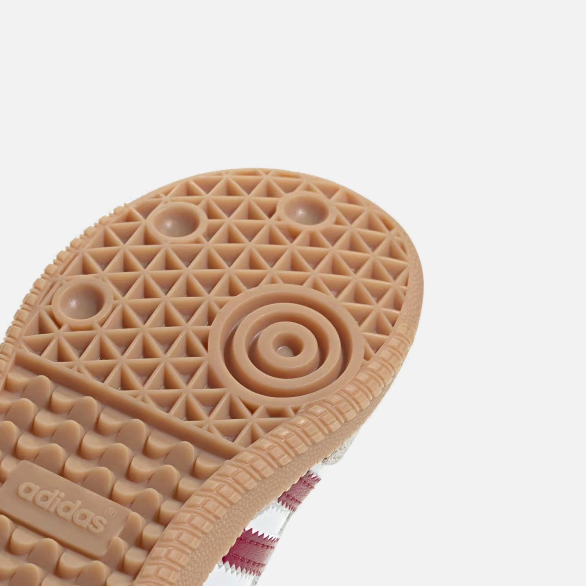 adidas TD Samba OG - White / Collegiate Burgundy