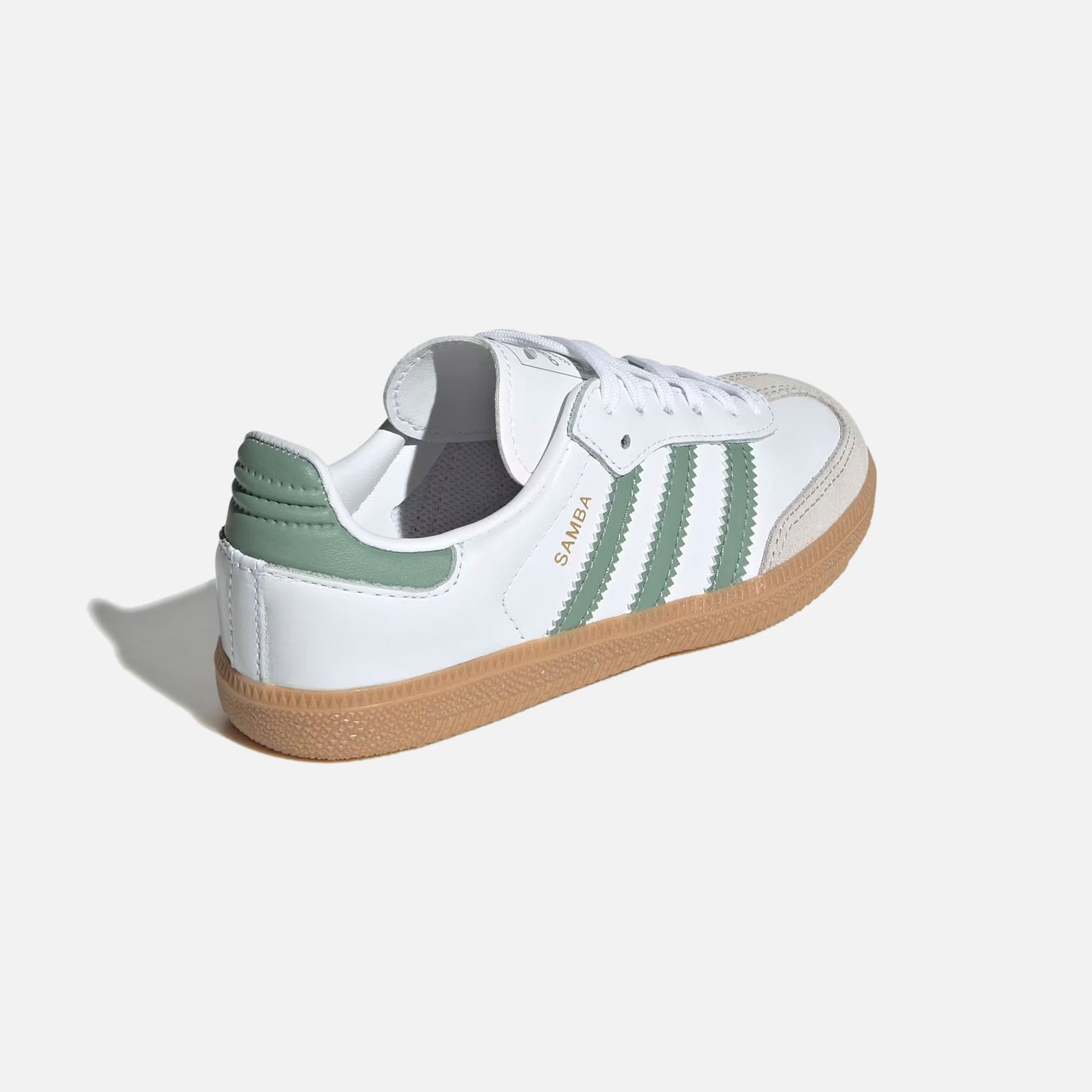 adidas PS Samba OG - White / Silver Green / Gum 3