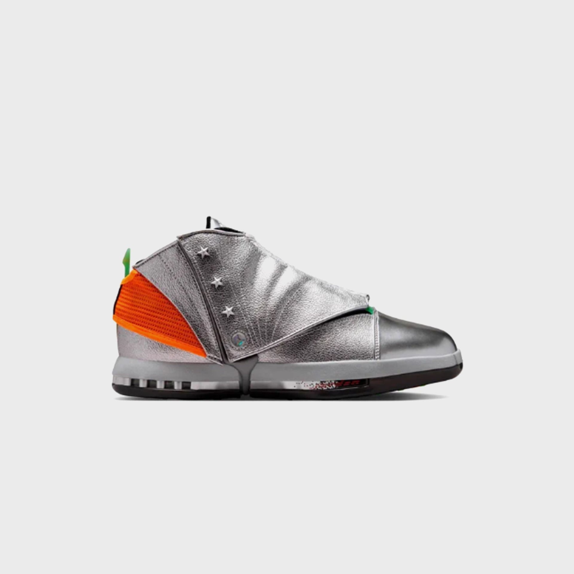 Jordan x FREE THE YOUTH Air Jordan 16 - Metallic Silver / Picante Red / Total Orange