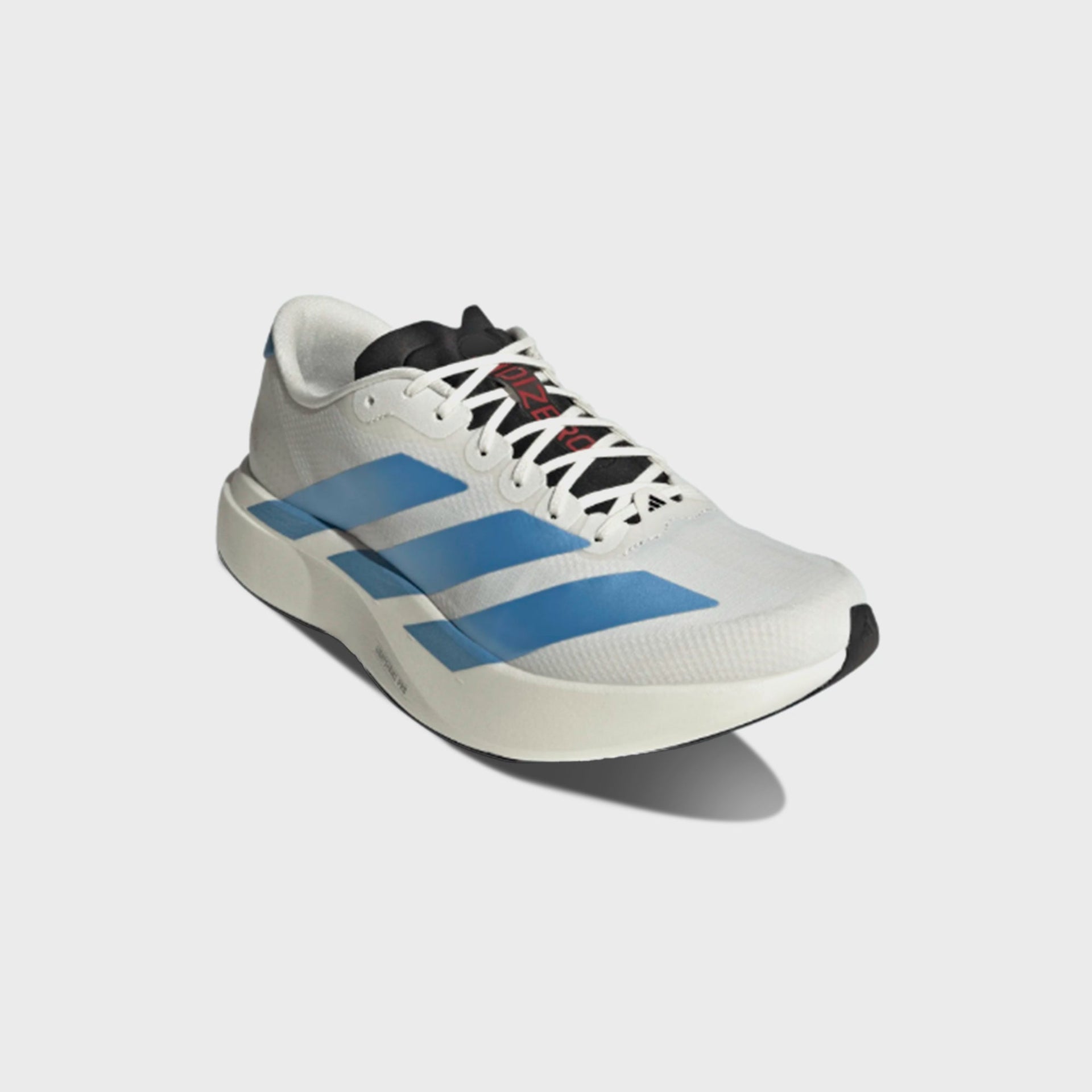 adidas Adizero Evo SL - Off White / Light Blue / Bright Red
