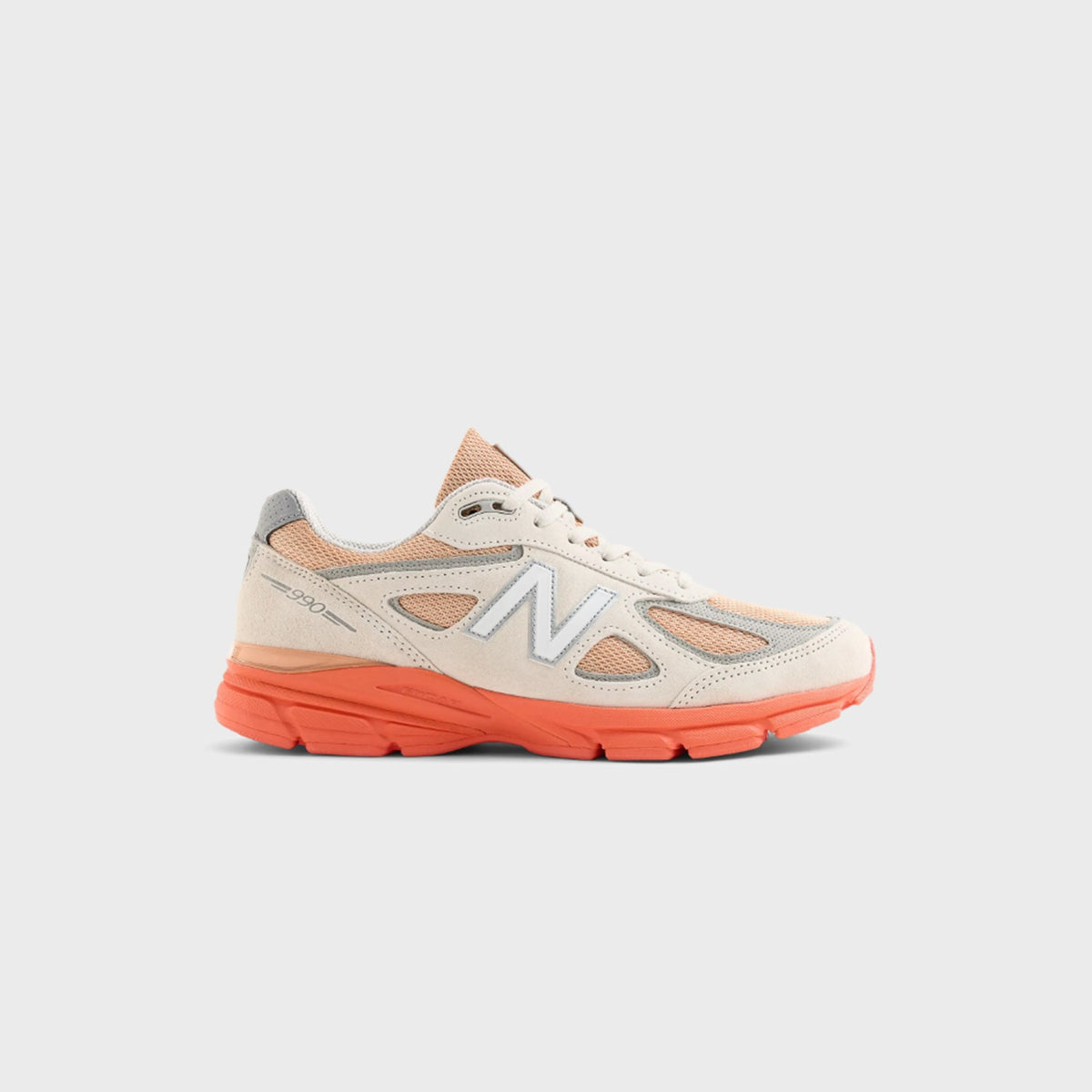 New Balance Made in USA 990v4 - Moonbeam / Tangerine Heat / Dried Orange