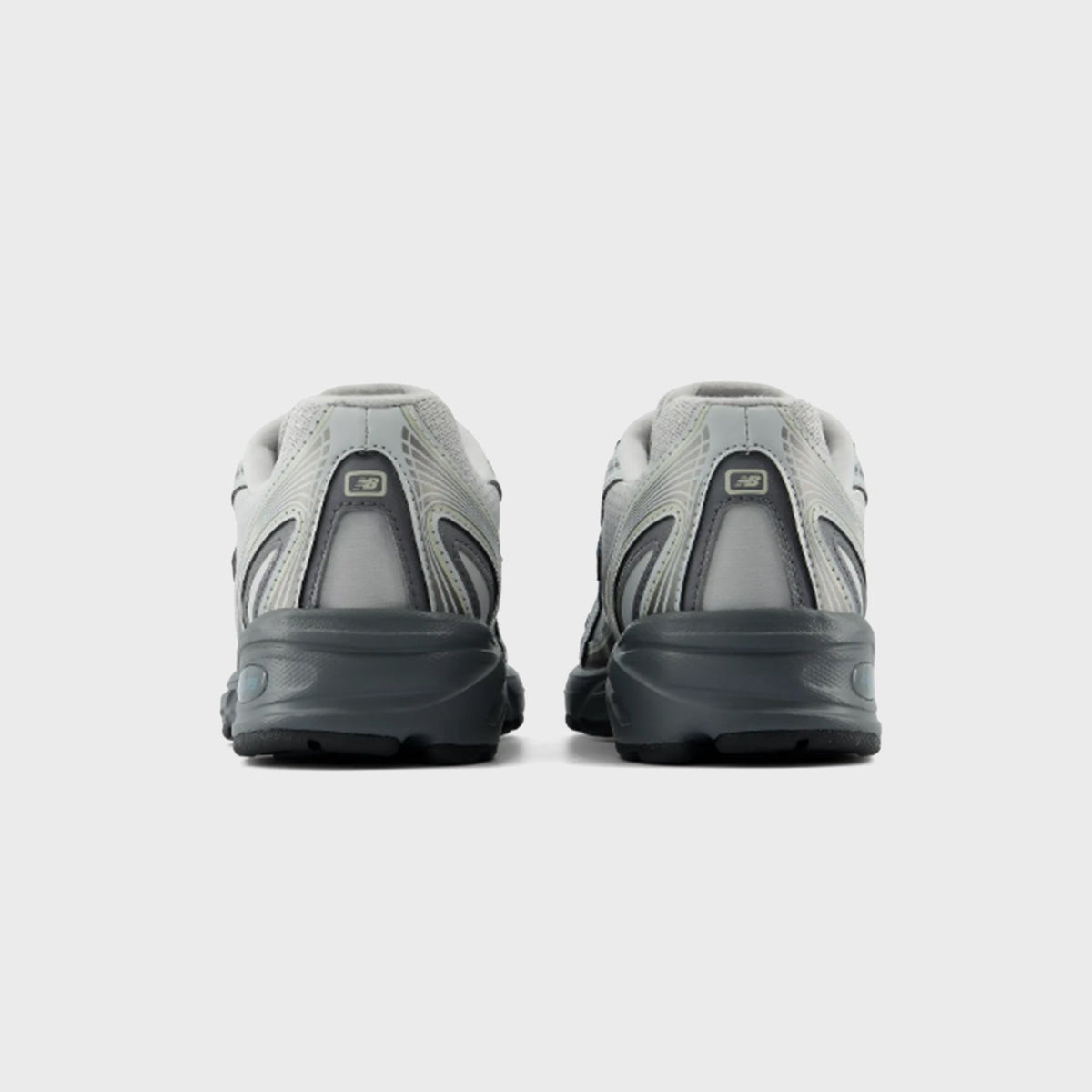 New Balance TD 740 Bungee Lace - Dark Silver Metallic / Fan Blue