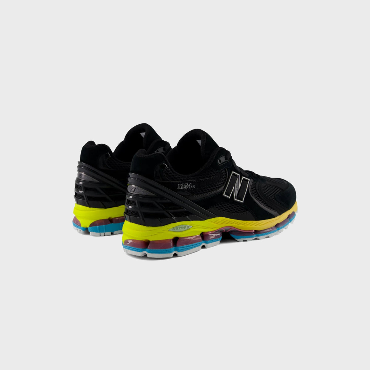 New Balance 1954R - Black / Black Cement / Clementine