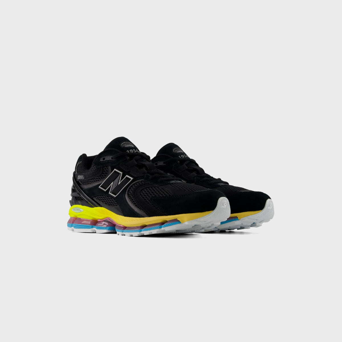 New Balance 1954R - Black / Black Cement / Clementine
