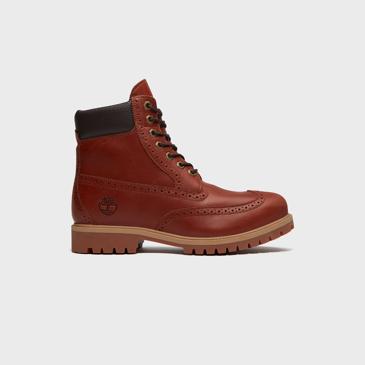 Timberland Premium 6-Inch Waterproof Boot - Rust Full Grain