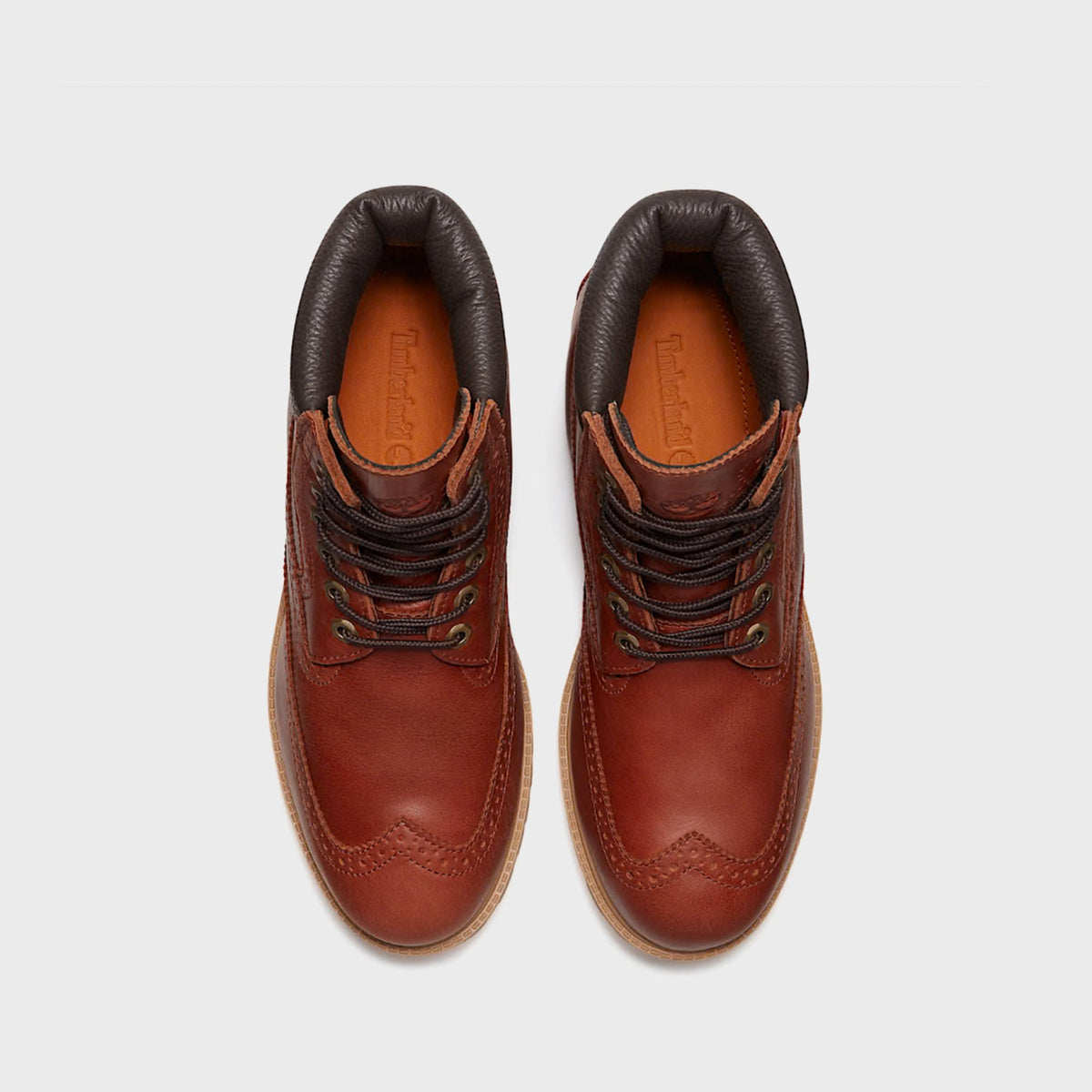 Timberland Premium 6-Inch Waterproof Boot - Rust Full Grain