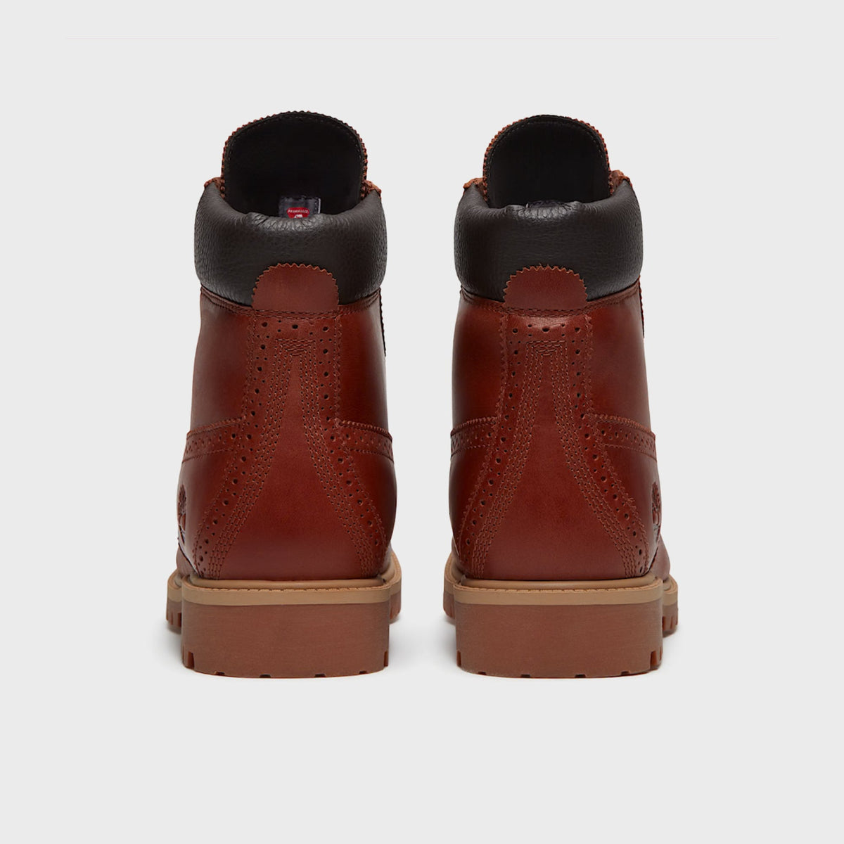 Timberland Premium 6-Inch Waterproof Boot - Rust Full Grain