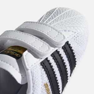 adidas Originals Crib Superstar - White / Black