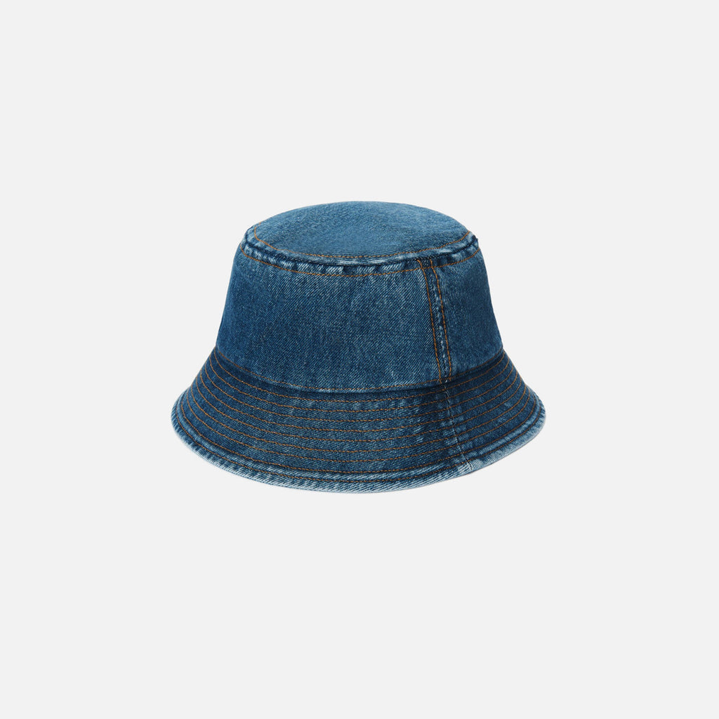 T by Alexander Wang Embossed Denim Bucket Hat - Deep Blue – Kith Europe