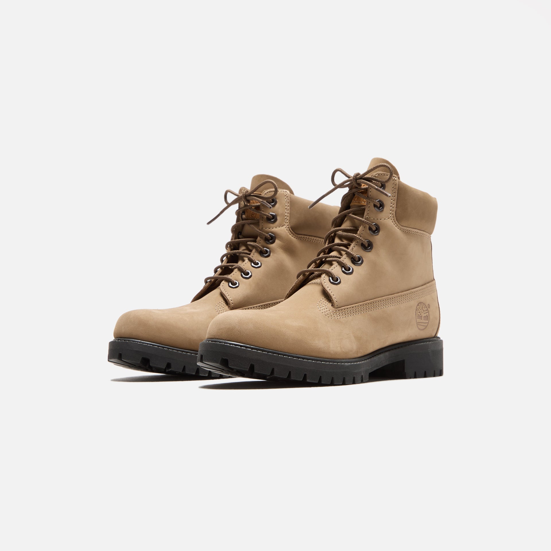 Timberland Premium 6" Lace Waterproof Medium - Beige Nubuck