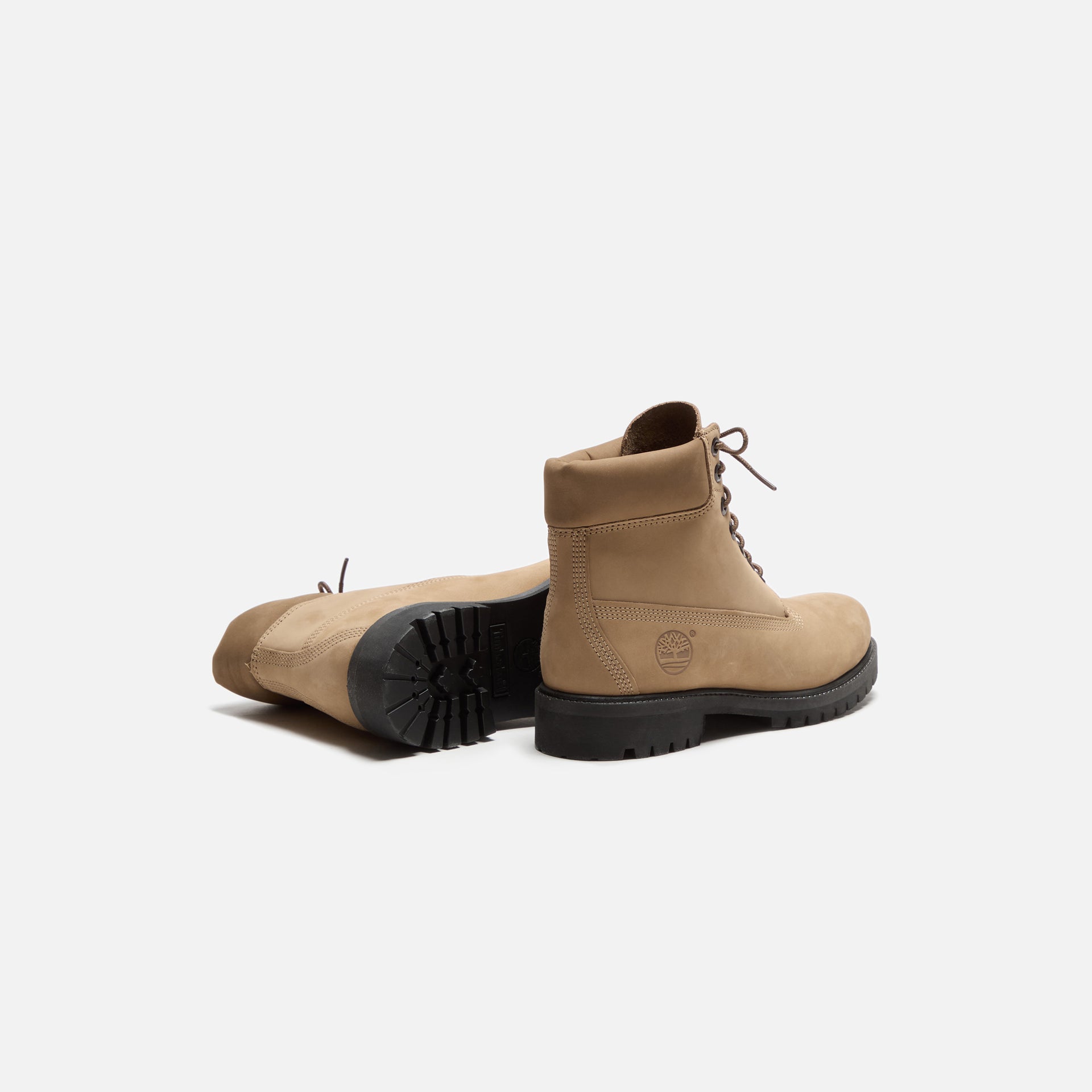Timberland Premium 6" Lace Waterproof Medium - Beige Nubuck