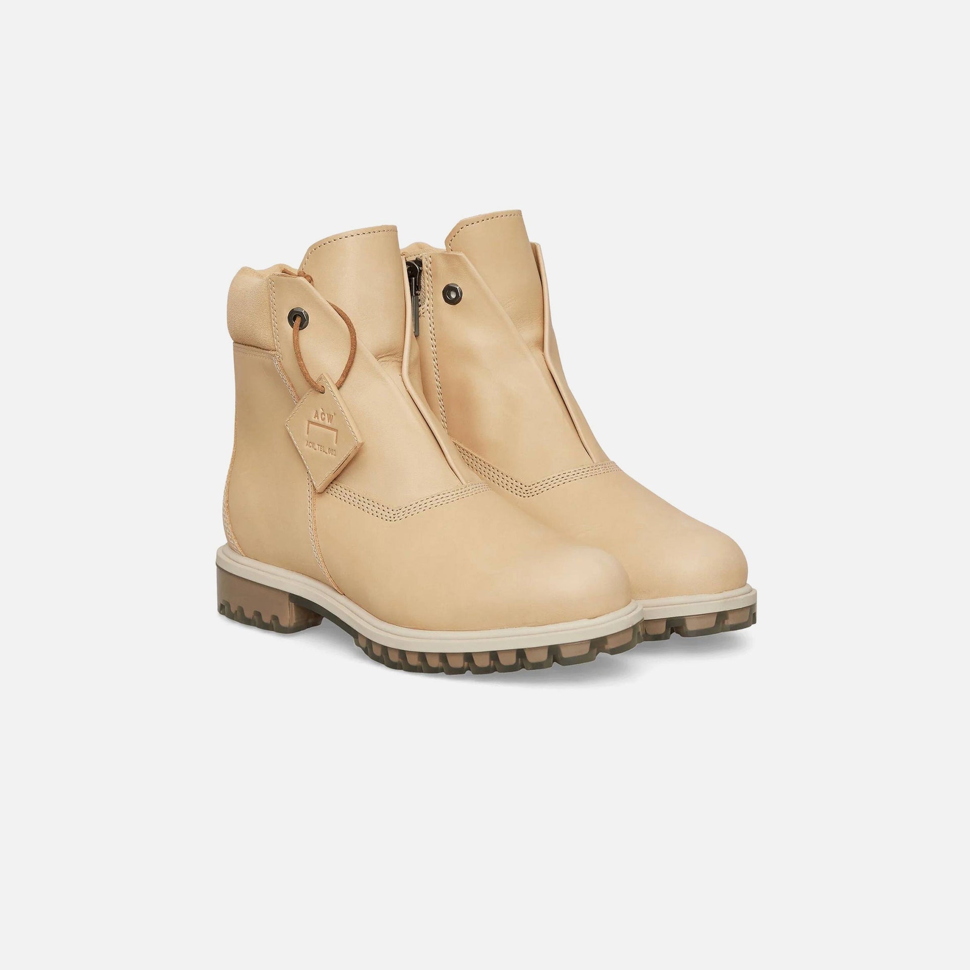 Timberland x A-Cold-Wall* Mens 6 in Zip Up Boot - Natural