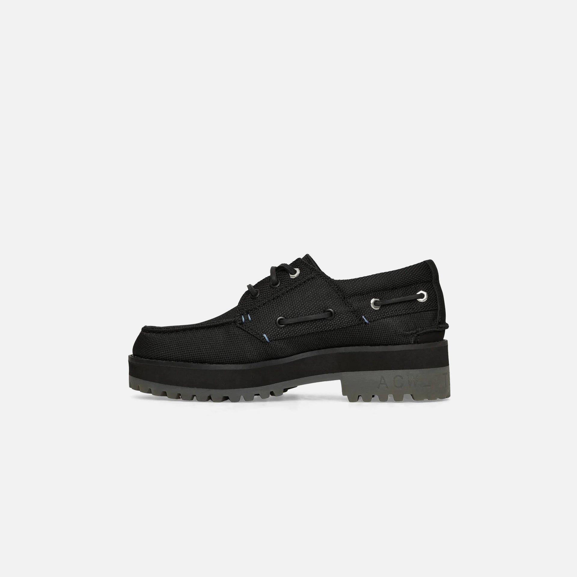 Timberland x A-Cold-Wall* Mens 3 Eye Lug Boat Shoe - Black