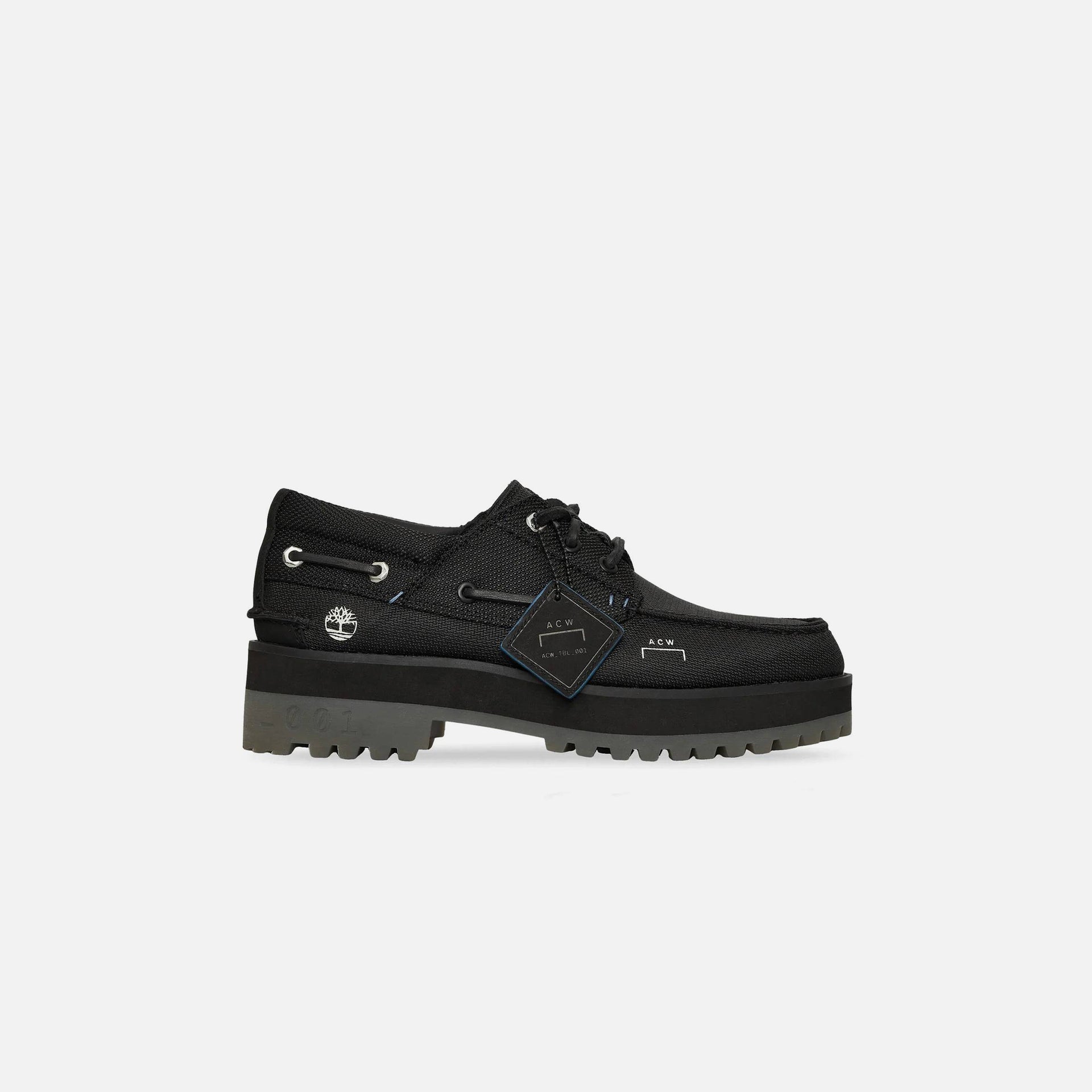 Timberland x A-Cold-Wall* Mens Eye Lug Boat Shoe Black – Kith