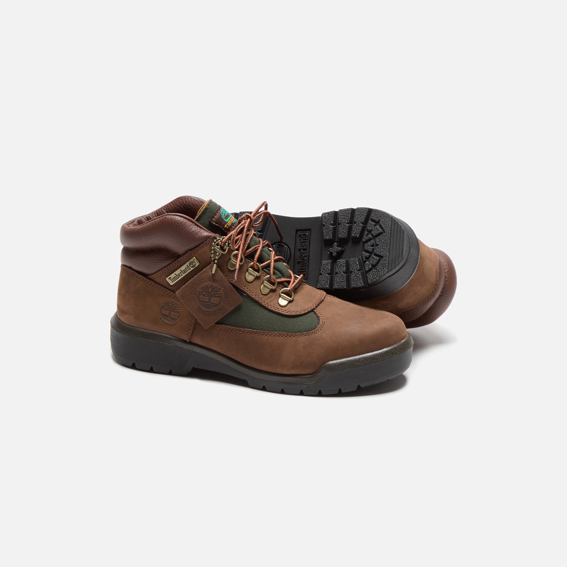 Timberland Mid Lace-Up Waterproof Field Boot - Chocolate