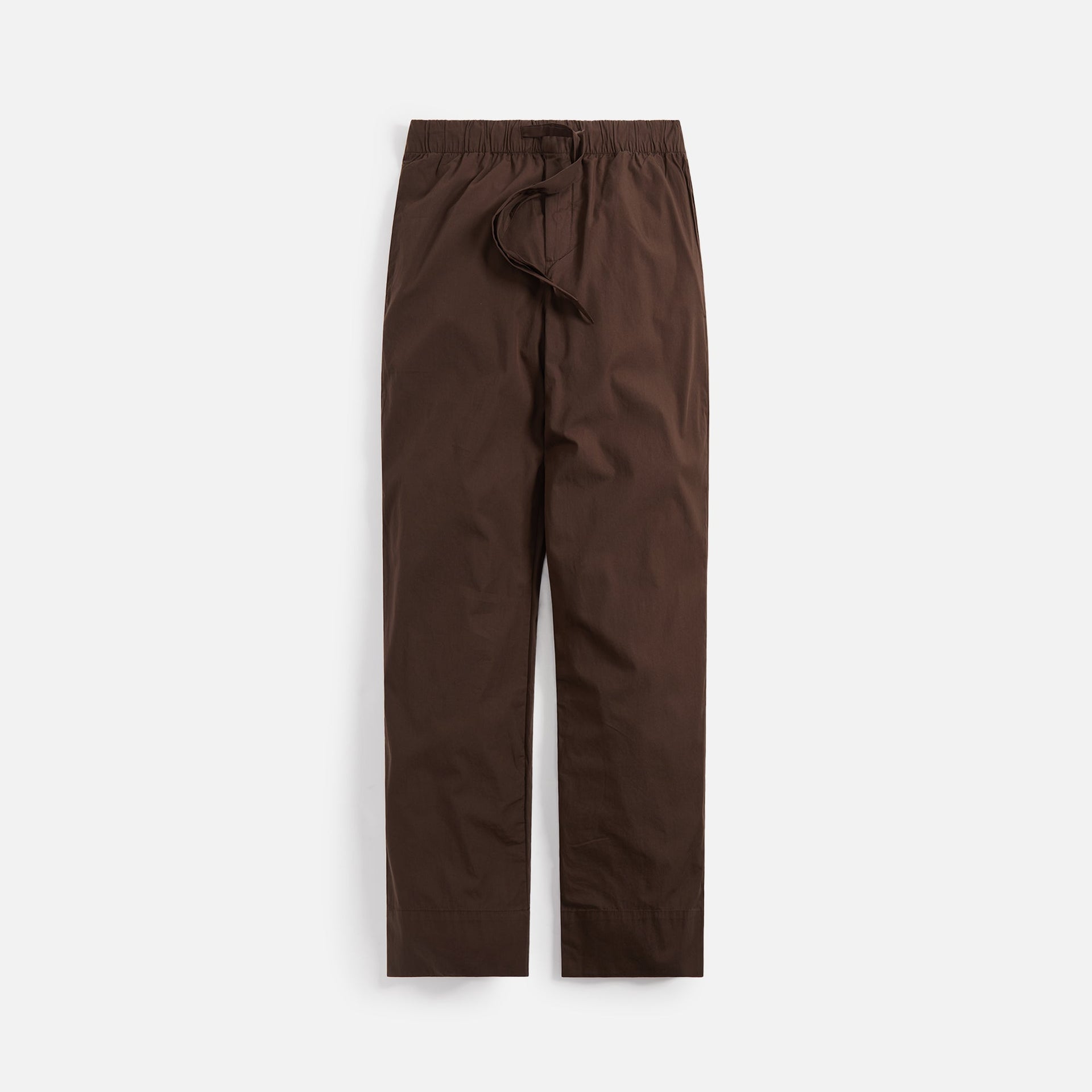 Tekla Poplin Pajama Pants - Coffee