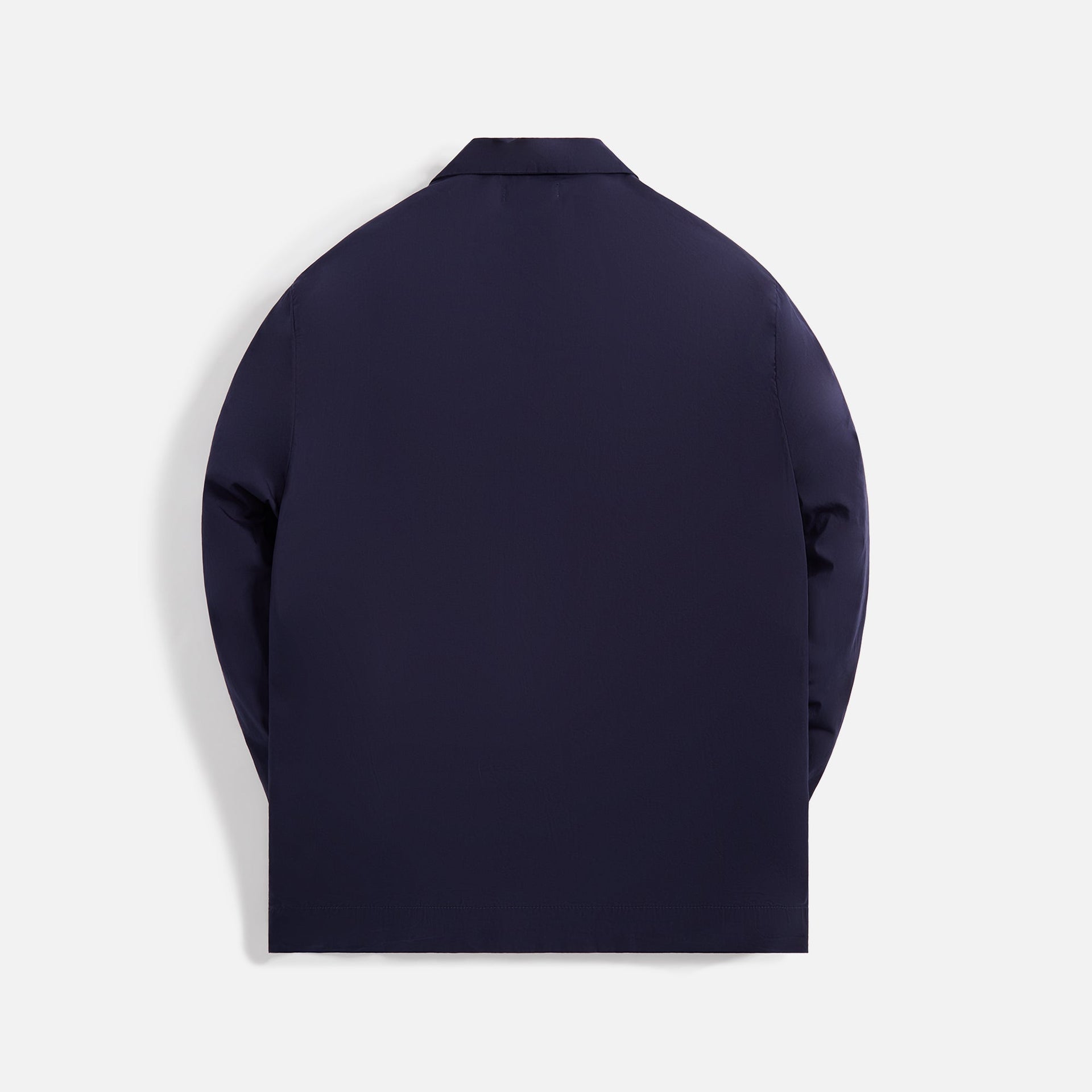 Tekla Poplin Pajama Shirt - True Navy