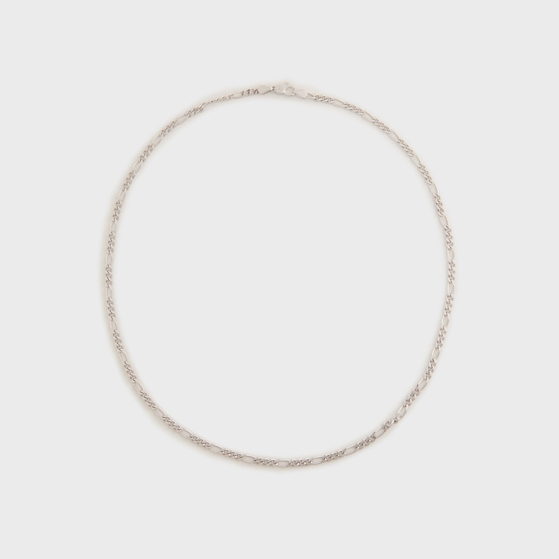 Tom Wood Bo Medium Chain - Silver