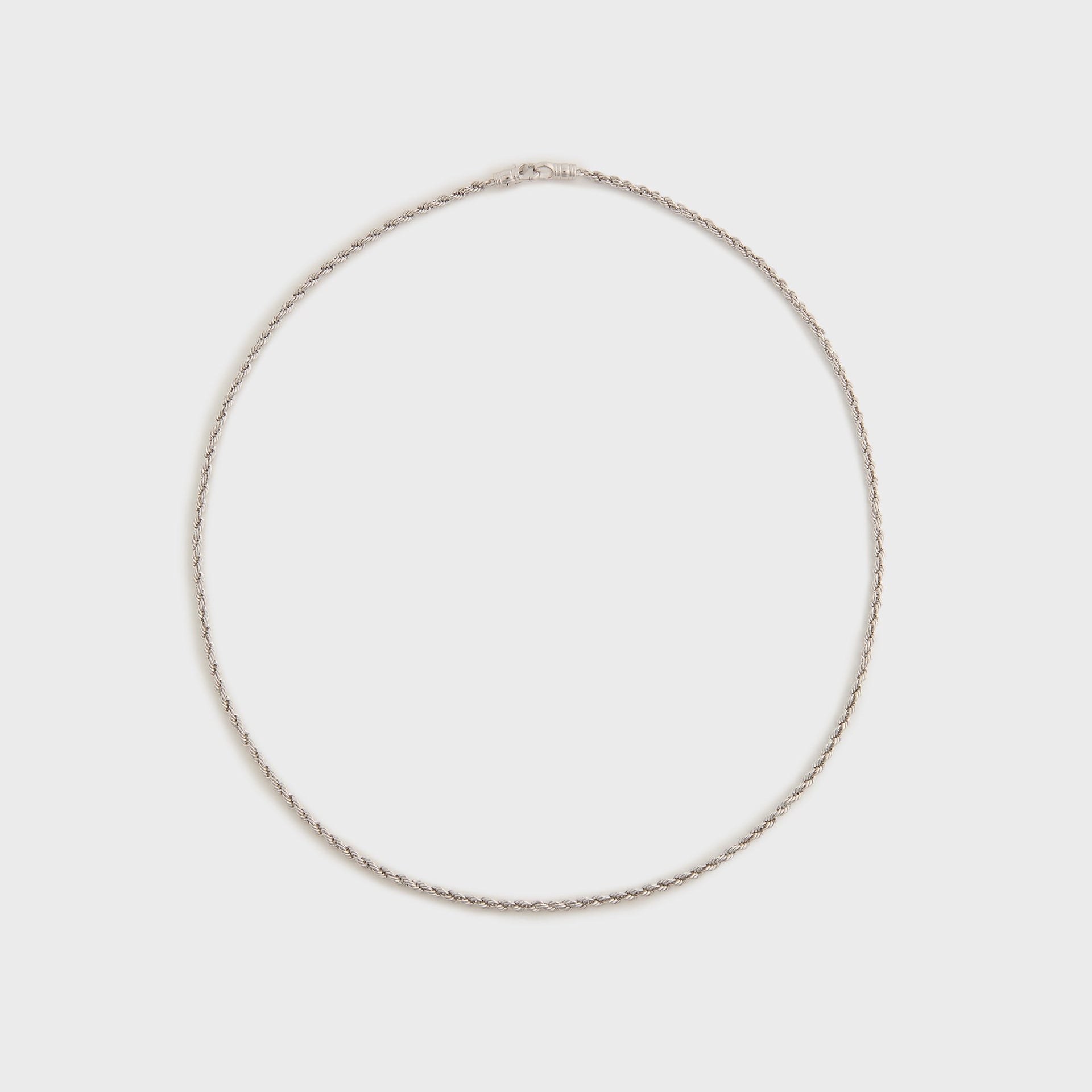 Tom Wood Rope Chain - Silver