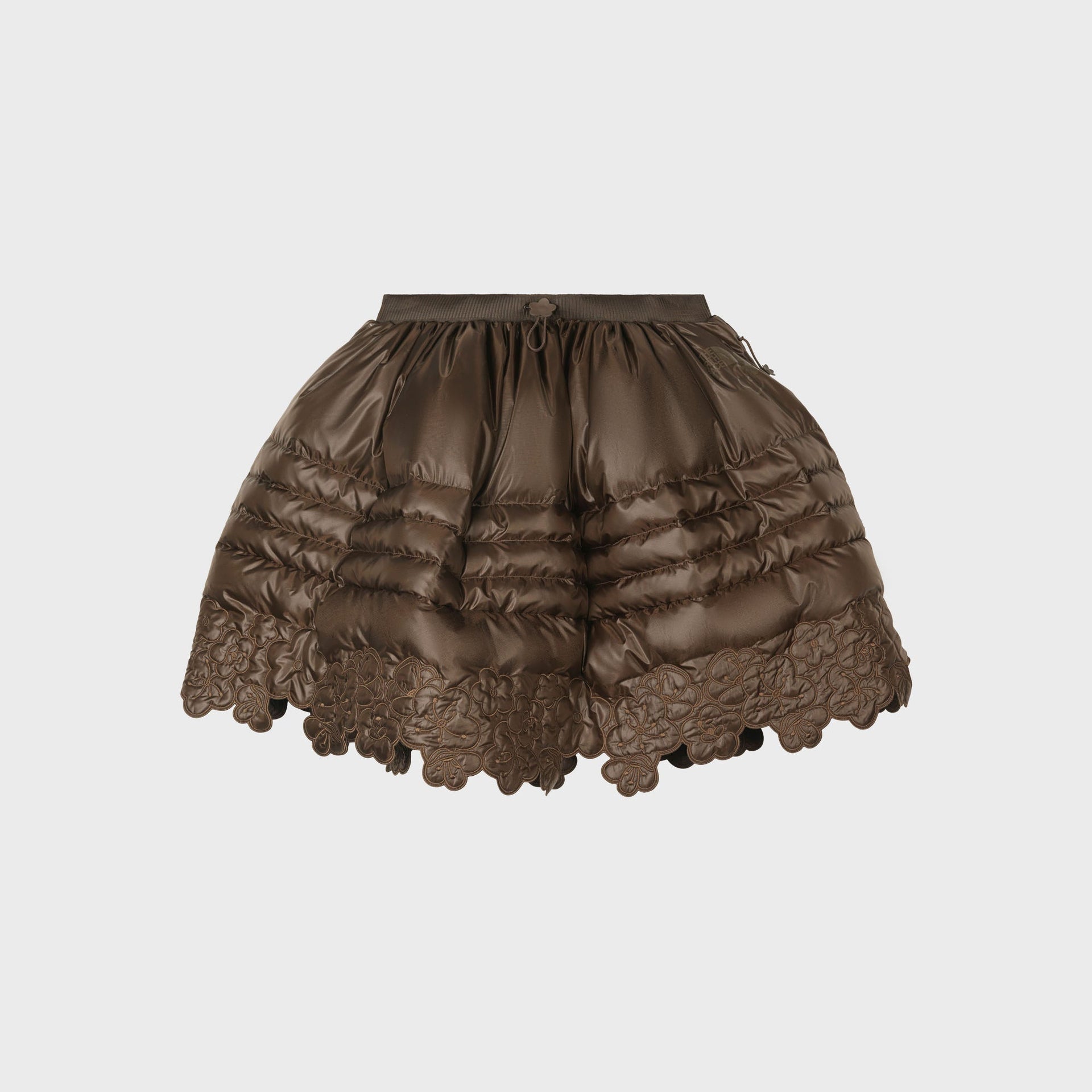 The North Face x Cecilie Bahnsen Quilted Down Skirt - Soil Brown