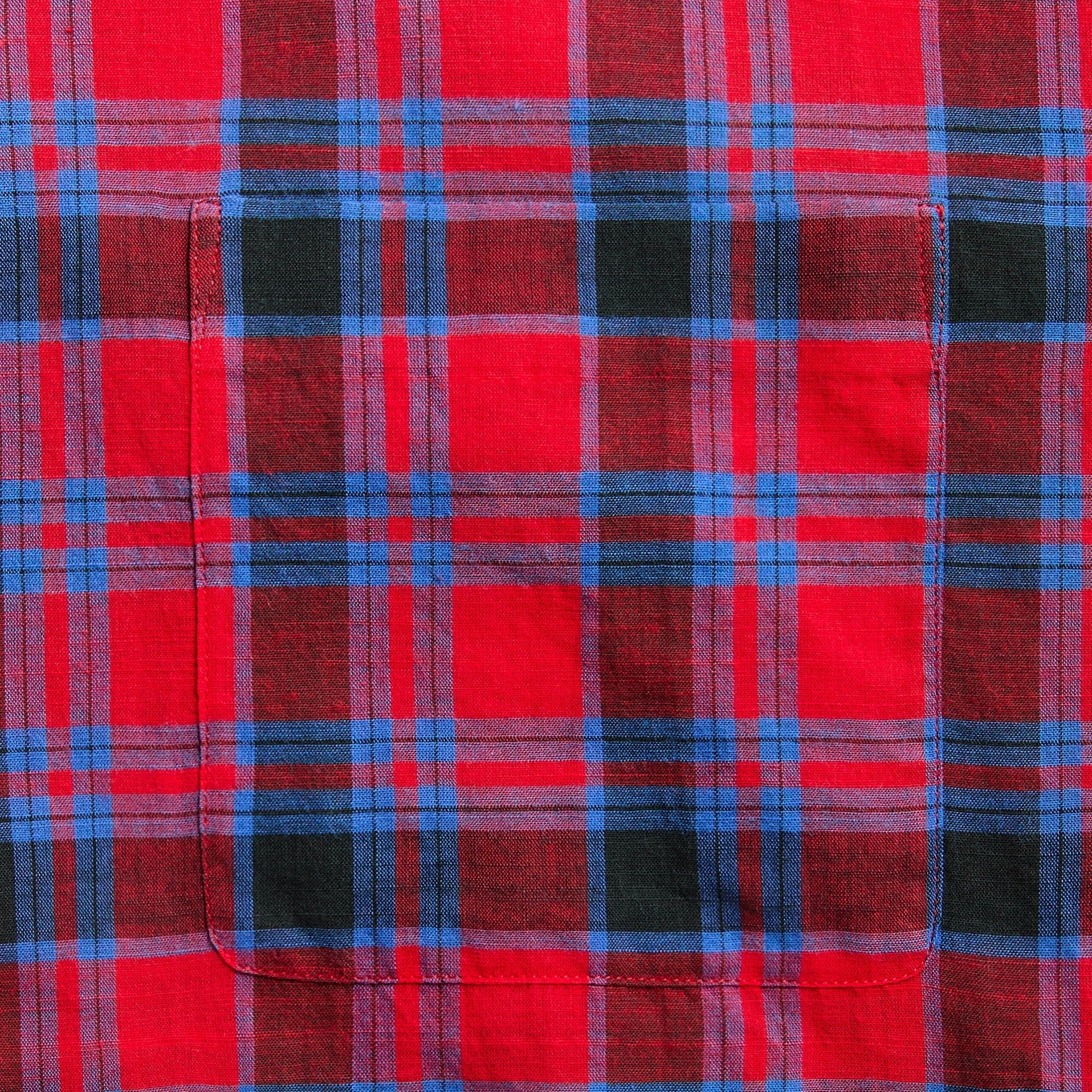 The Row Lancaster Shirt - Red / Blue