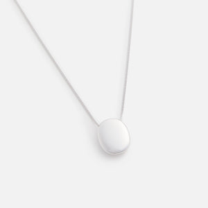 Tom Wood Pebble Pendant Silver 22.5 - Silver