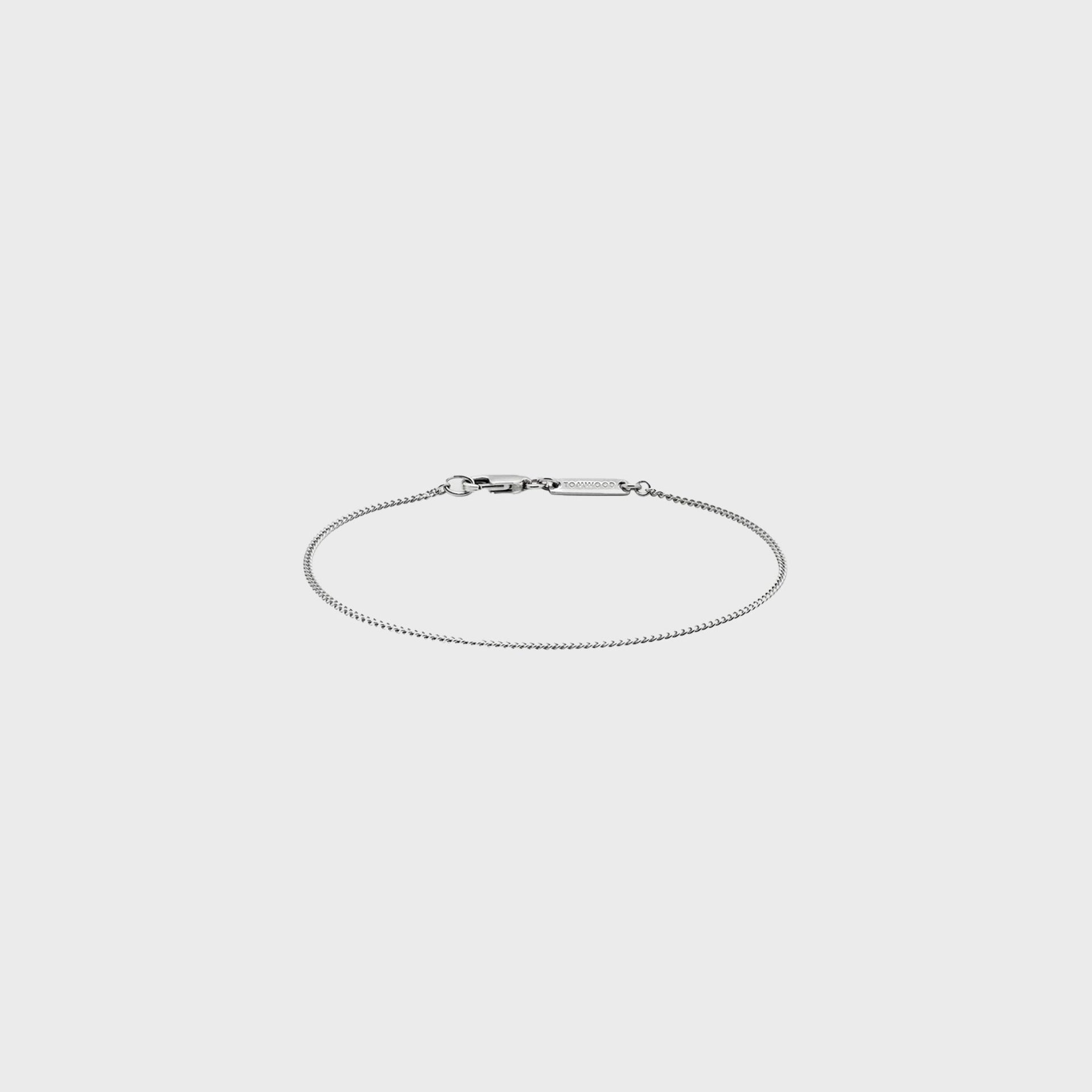 Tom Wood Jil Bracelet 8.3" - Silver