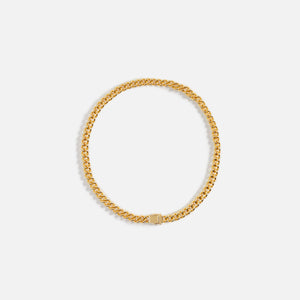 Tom Wood Lou Chain Gold 9K Gold 20.5in - Gold