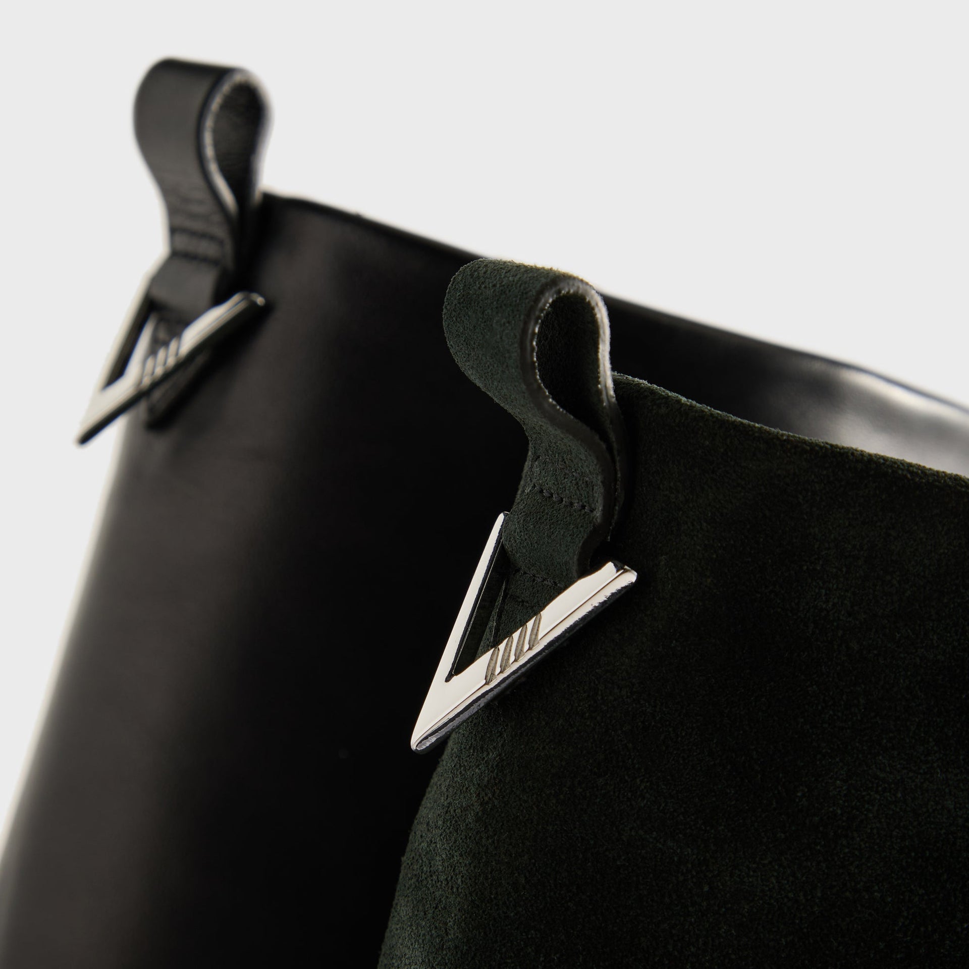 The Attico Robin Combat Boot - Black