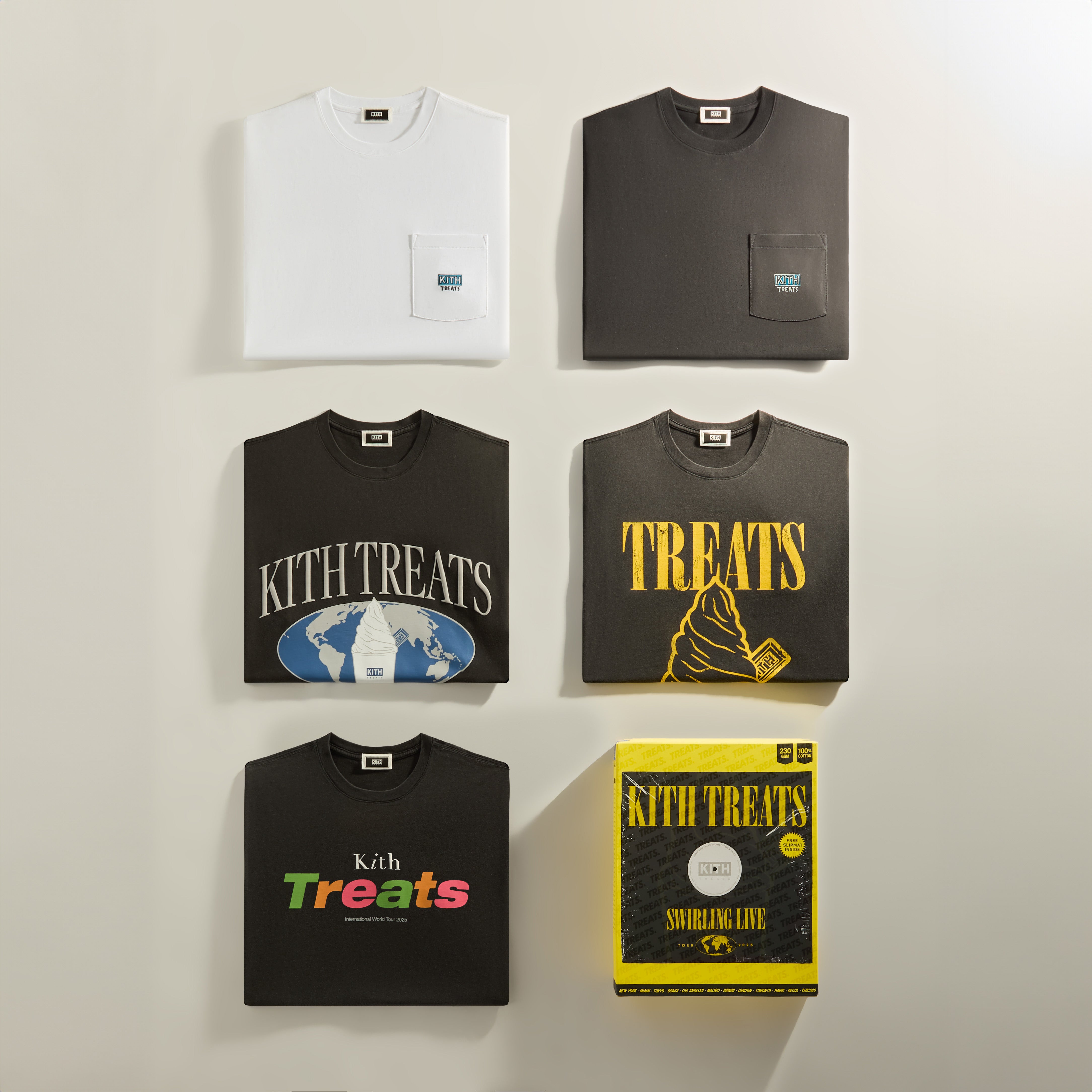 トップス kith treats eggnog box logo crewneck L Толстовка Kith Treats Eggnog Box Logo Crewneck |