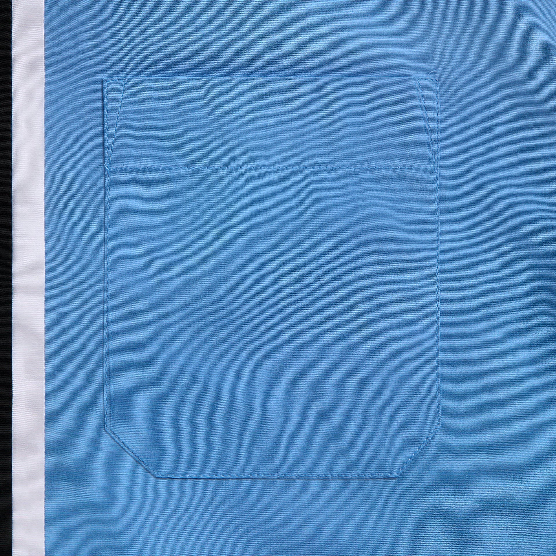 Marni Organic Cotton Poplin Short-Sleeved Bowling Shirt - Sapphire Blue