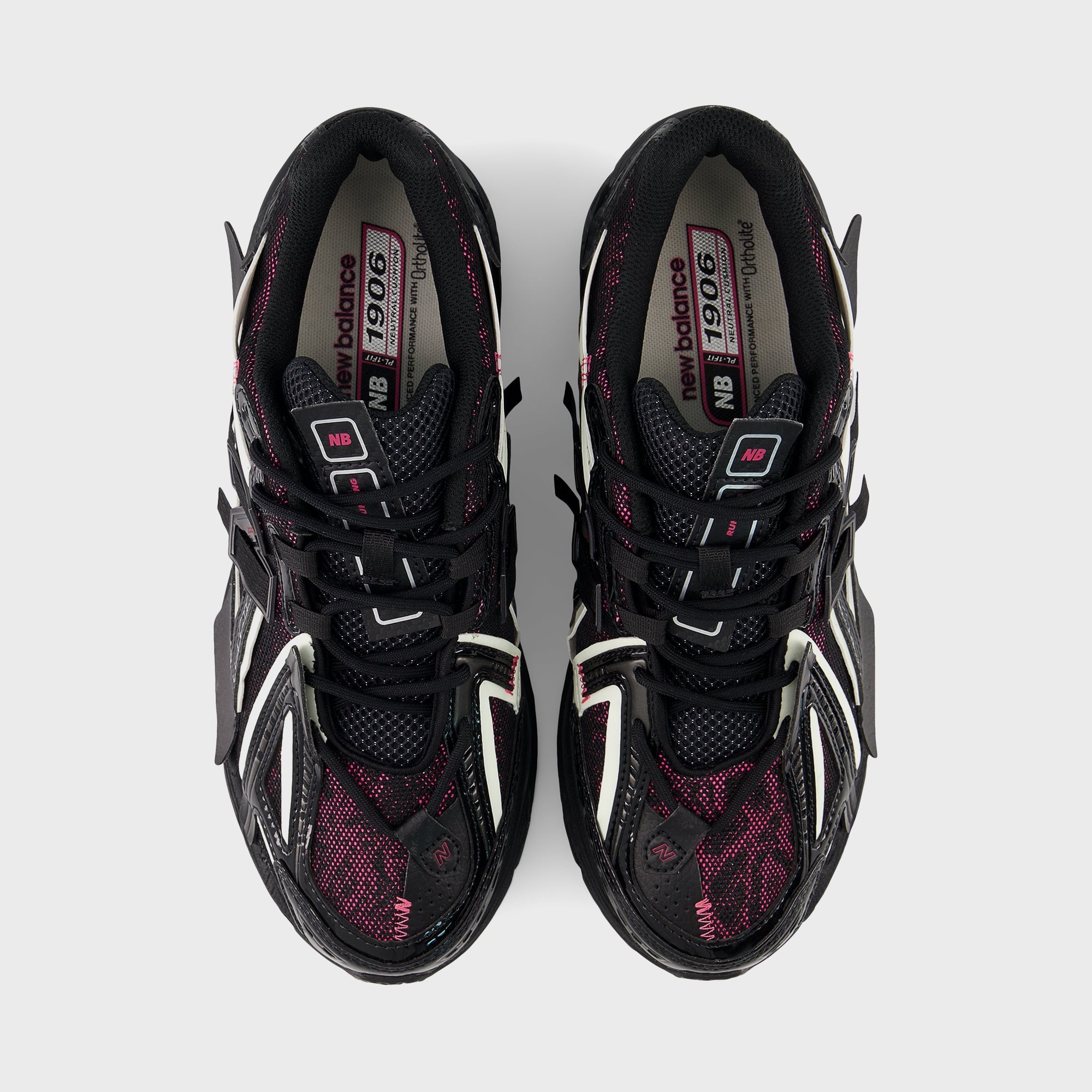 New Balance 1906 - Black / Dragon Berry – Kith Europe