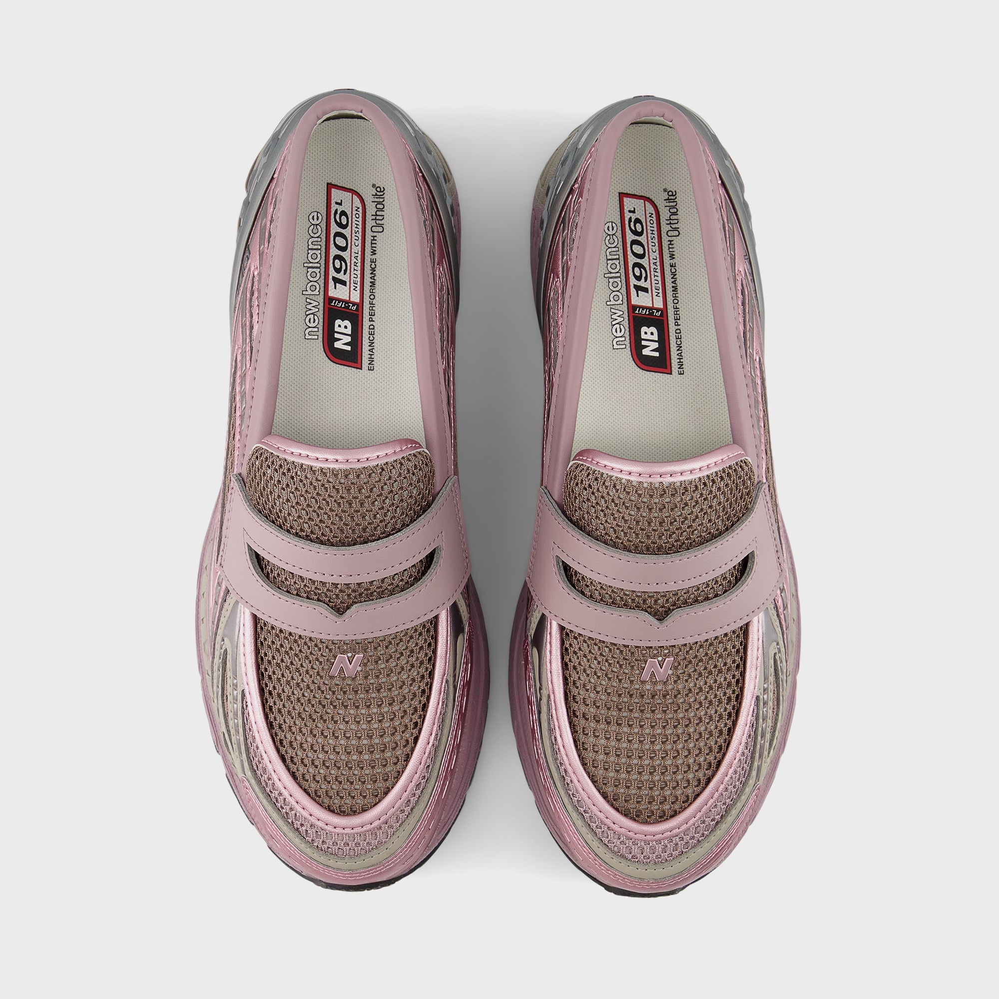 New Balance 1906 Loafer - Pink / Metallic Silver – Kith Europe