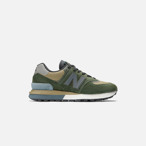 New Balance x Stone Island 574 - Dark Green / Brown