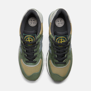 New Balance x Stone Island 574 - Dark Green / Brown