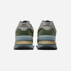 New Balance x Stone Island 574 - Dark Green / Brown