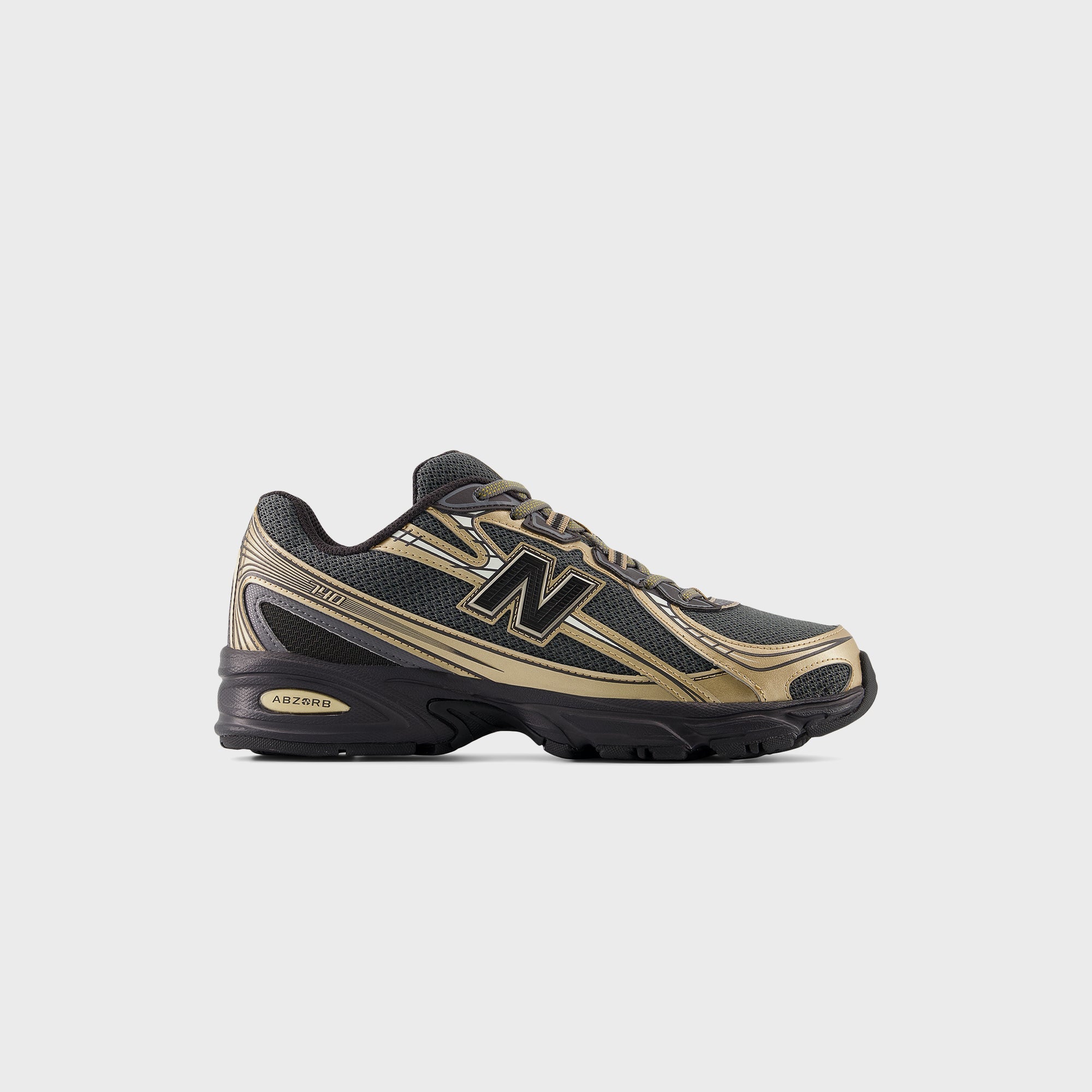 きゃなめん New Balance 740 - Black / Black Cement / Castlerock – Kith Europe