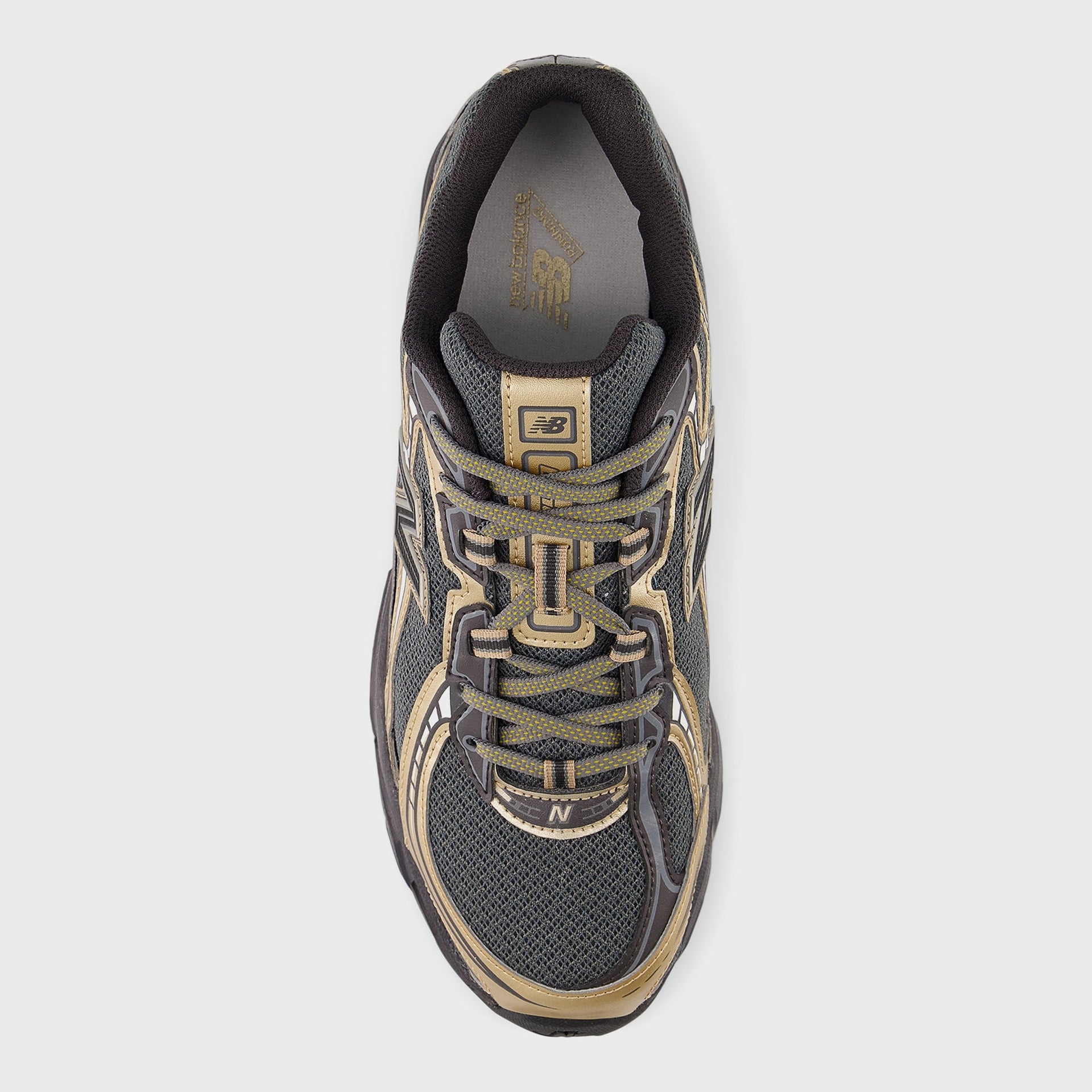 New Balance 740 - Black / Black Cement / Castlerock