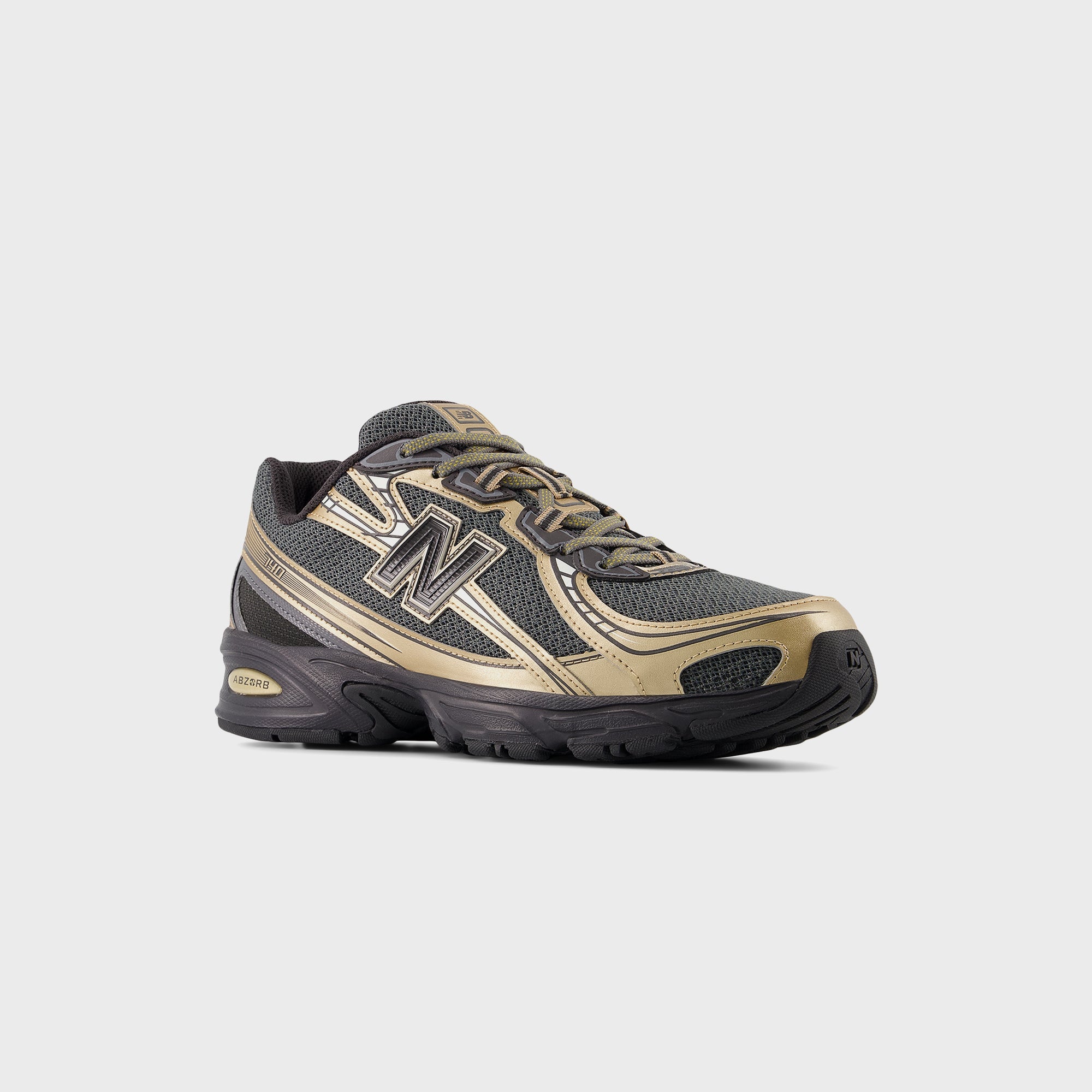 New Balance 740 - Black / Black Cement / Castlerock – Kith Europe