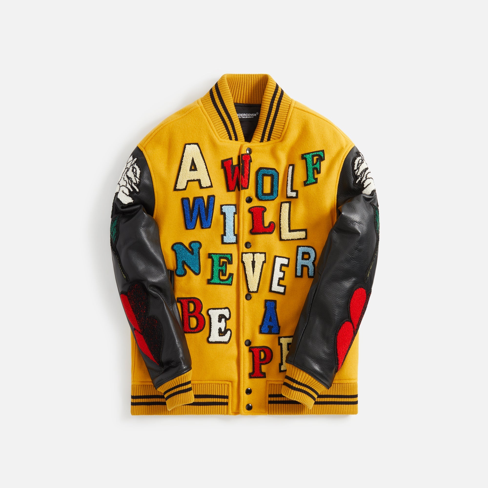 Undercover Varsity Jacket - Yellow – Kith Europe