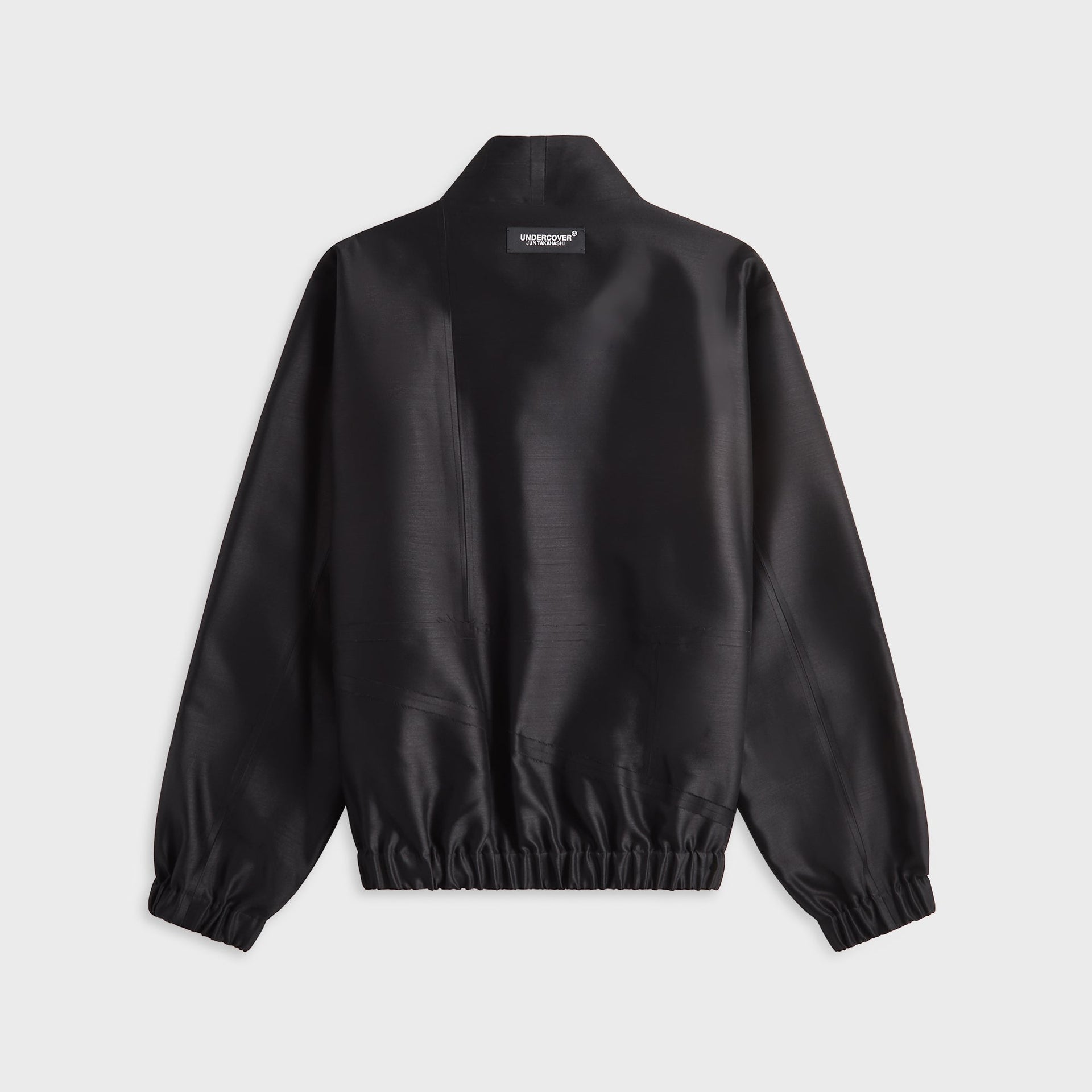 Undercover Black Deconstructed Zip Bomber Blouson - Black