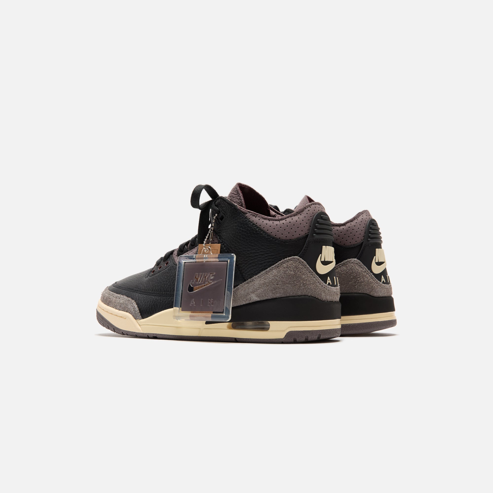 ☆NIKE☆Air Jordan3 x A Ma Maniere☆Black and Flat Pewter Women's Air Jordan 3 x A Ma Maniére 'Black and Flat Pewter