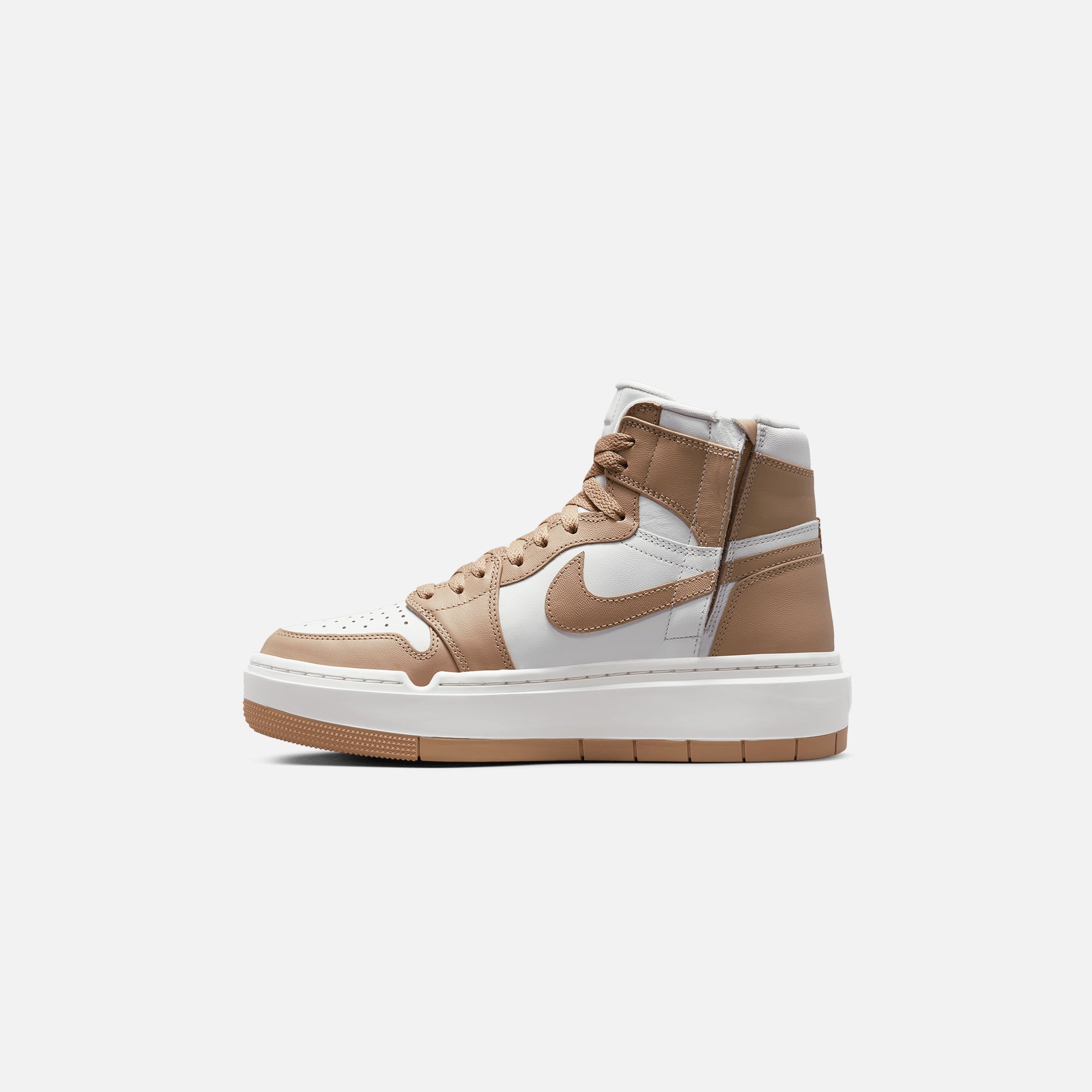 Jordan WMNS Air Jordan 1 Elevate Mid - White / Desert Sail – Kith