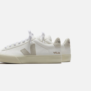 Veja Campo Suede Chromefree Leather - Extra White / Natural