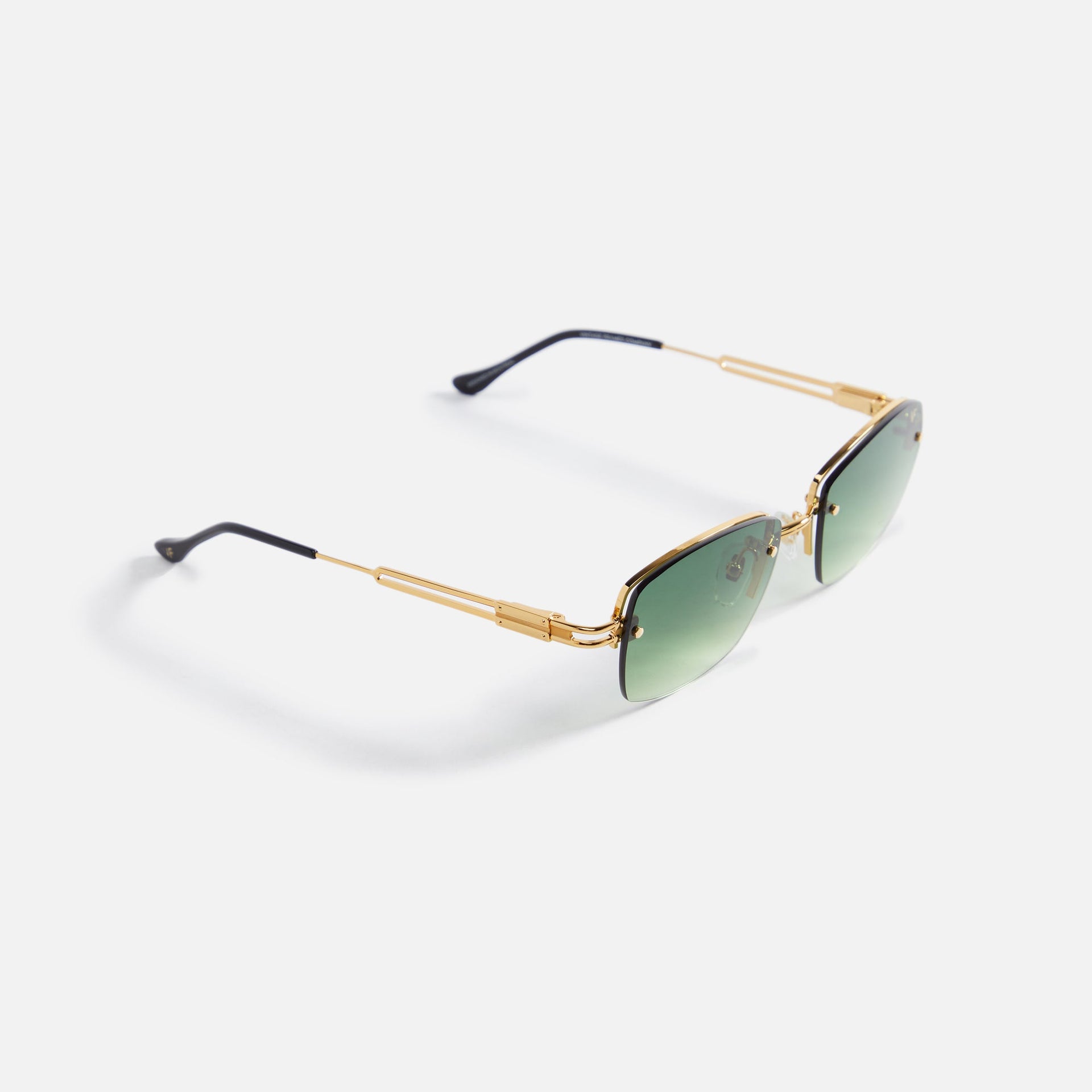 Vintage Frames L'enfant Terrible 24KT Gold G15 - Green