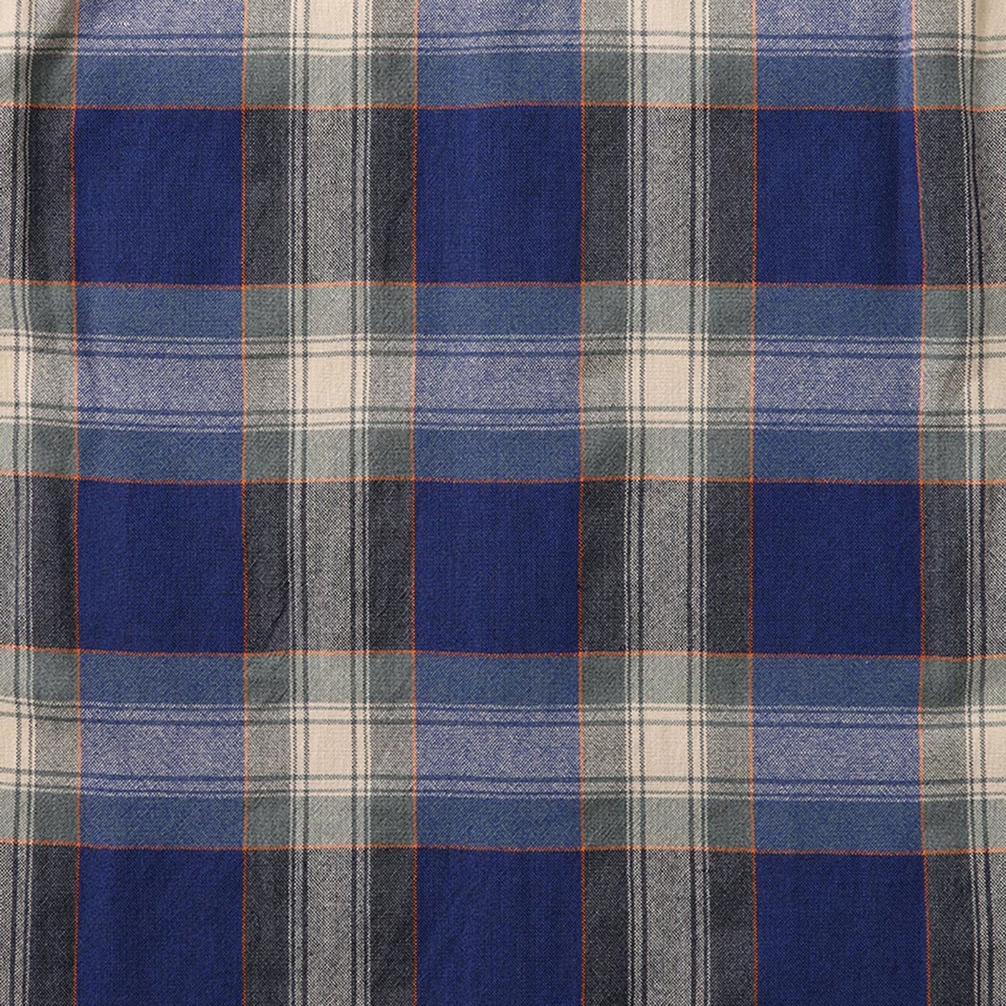 Visvim Lumber Check Long Sleeve Shirt - Blue – Kith Europe