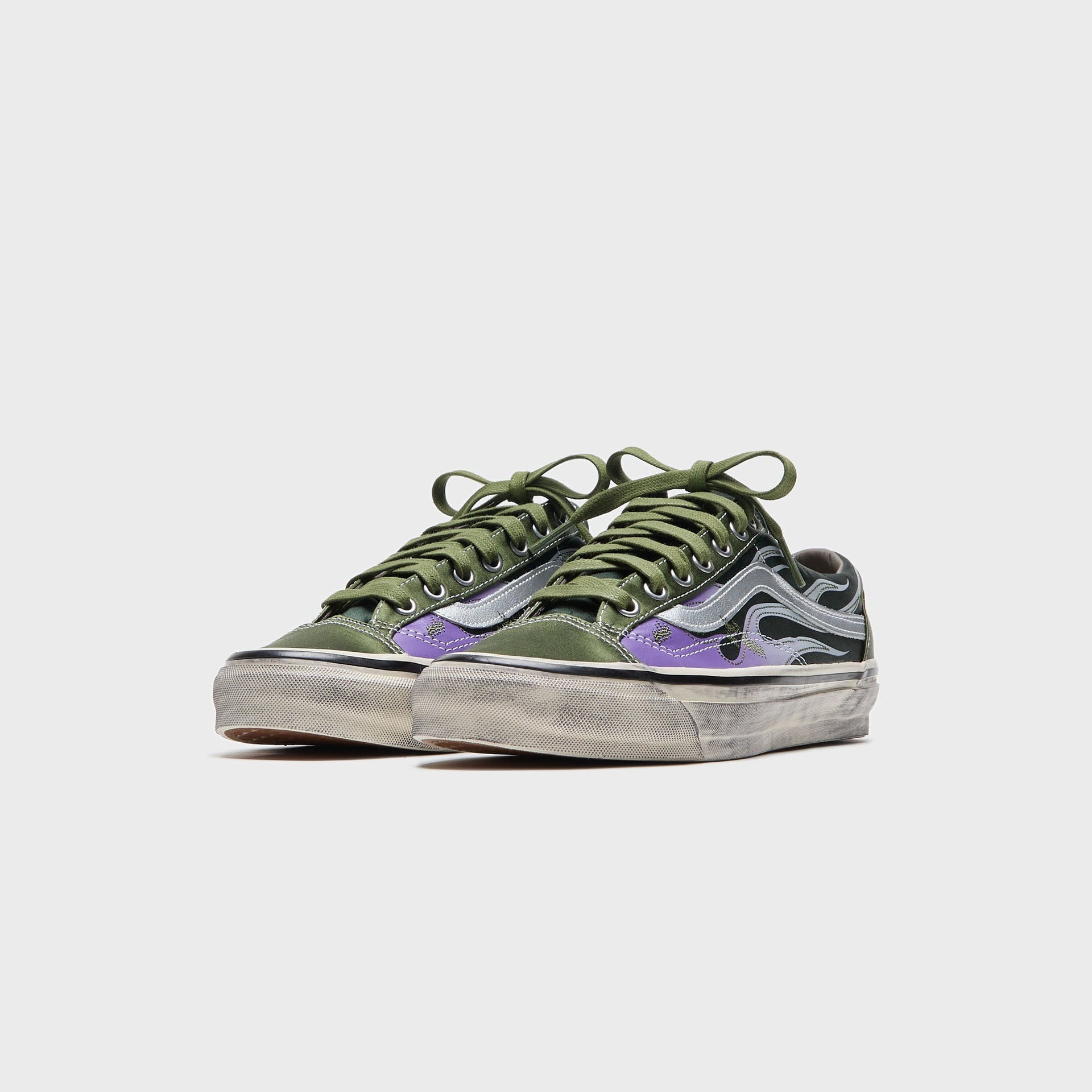 VANS Premium Old Skool 36 - Archive Flame / Green